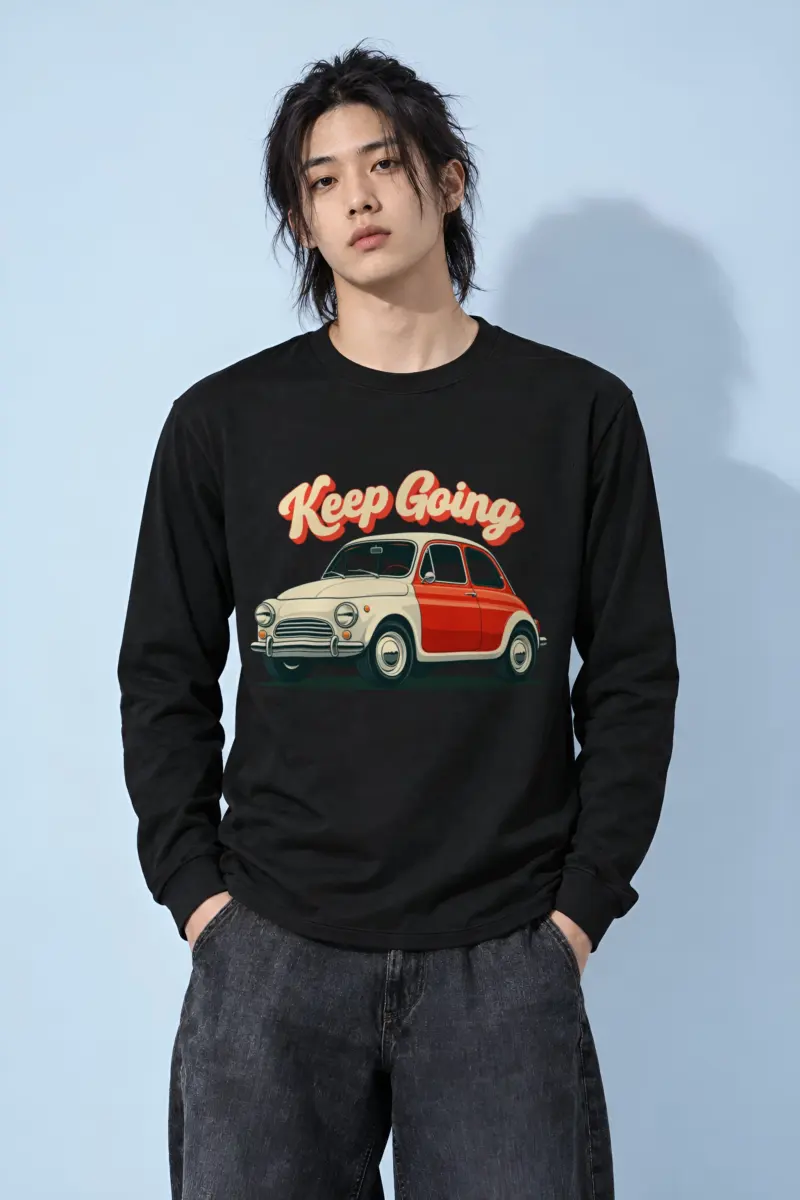 "Keep Going Car" Unisex Longsleeve T-shirt