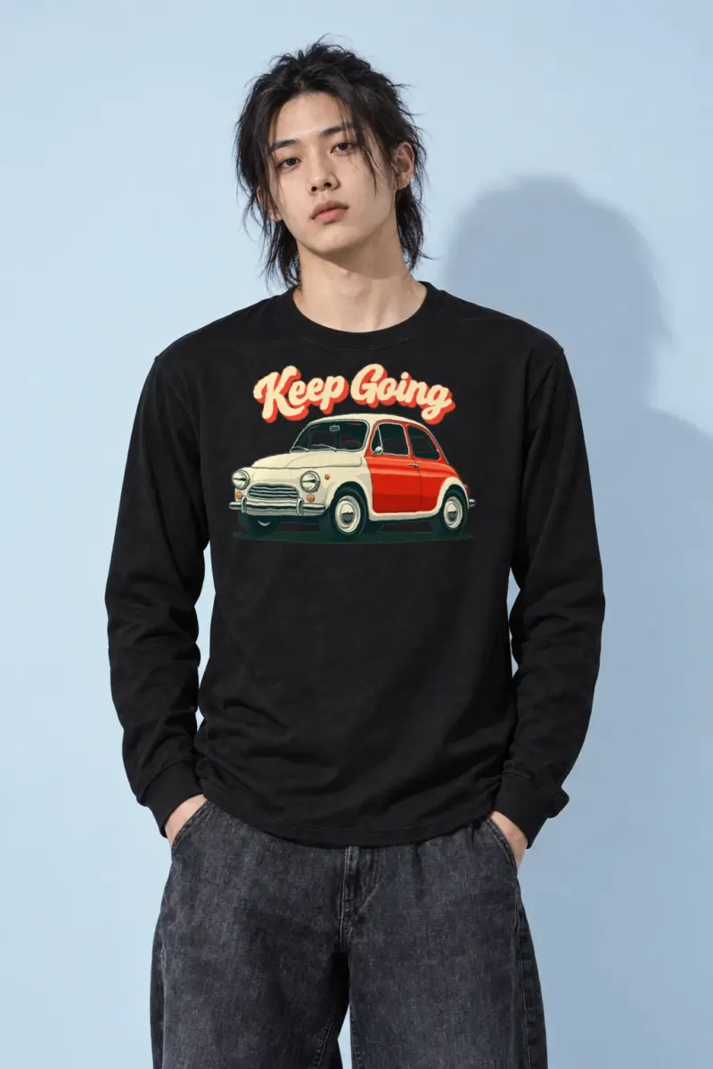 "Keep Going Car" Unisex Longsleeve T-shirt