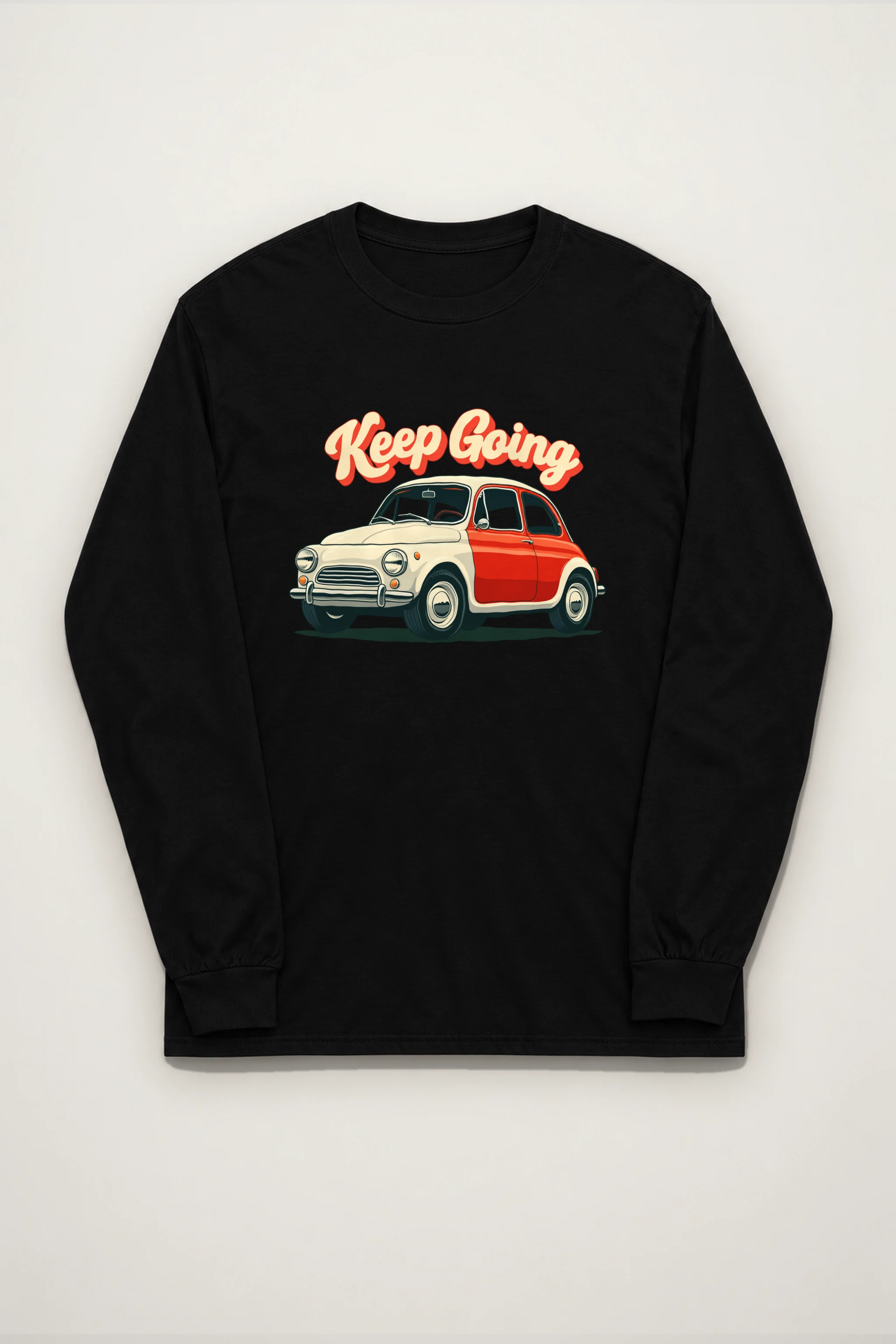 "Keep Going Car" Unisex Longsleeve T-shirt