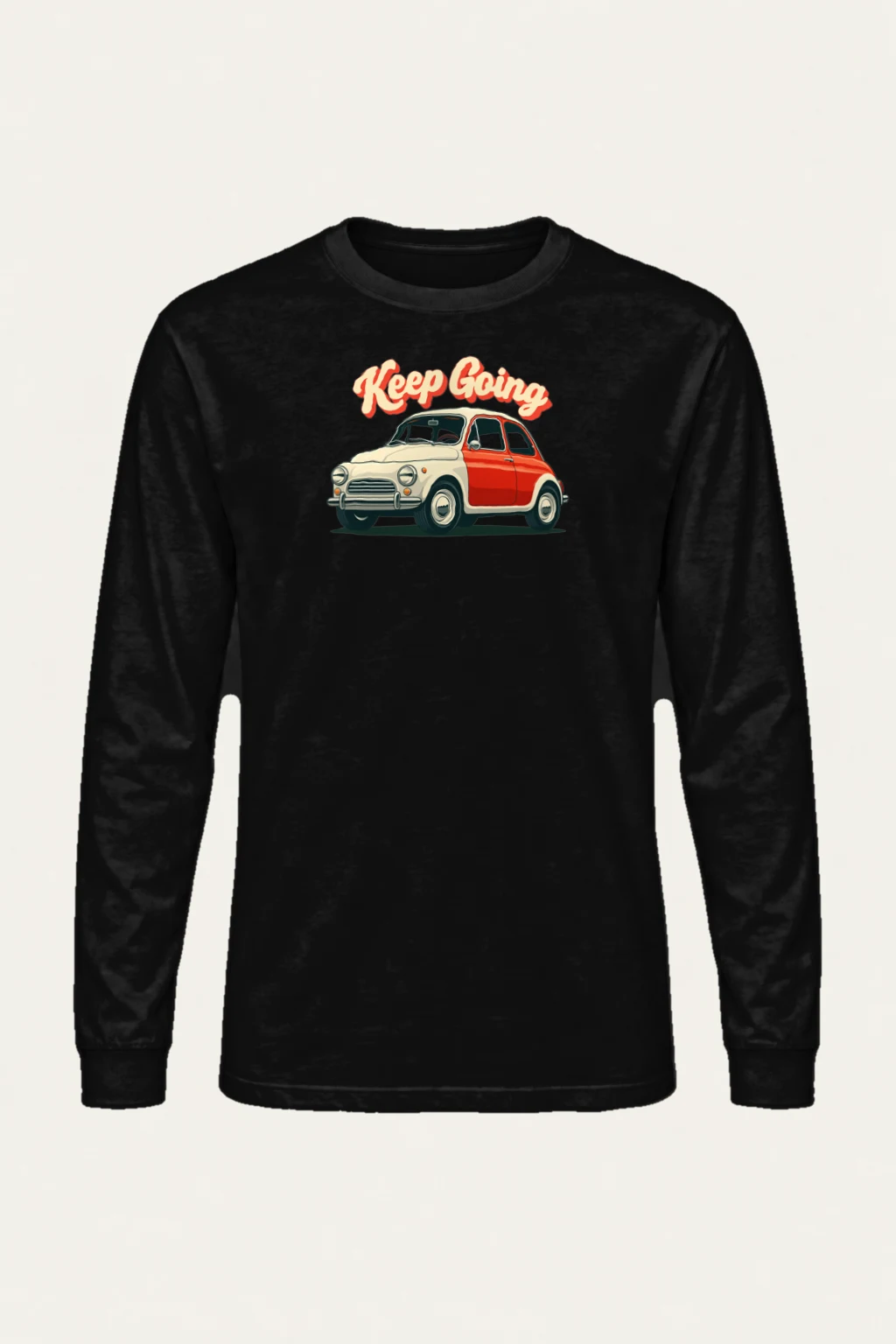 "Keep Going Car" Unisex Longsleeve T-shirt | Gildan 2400