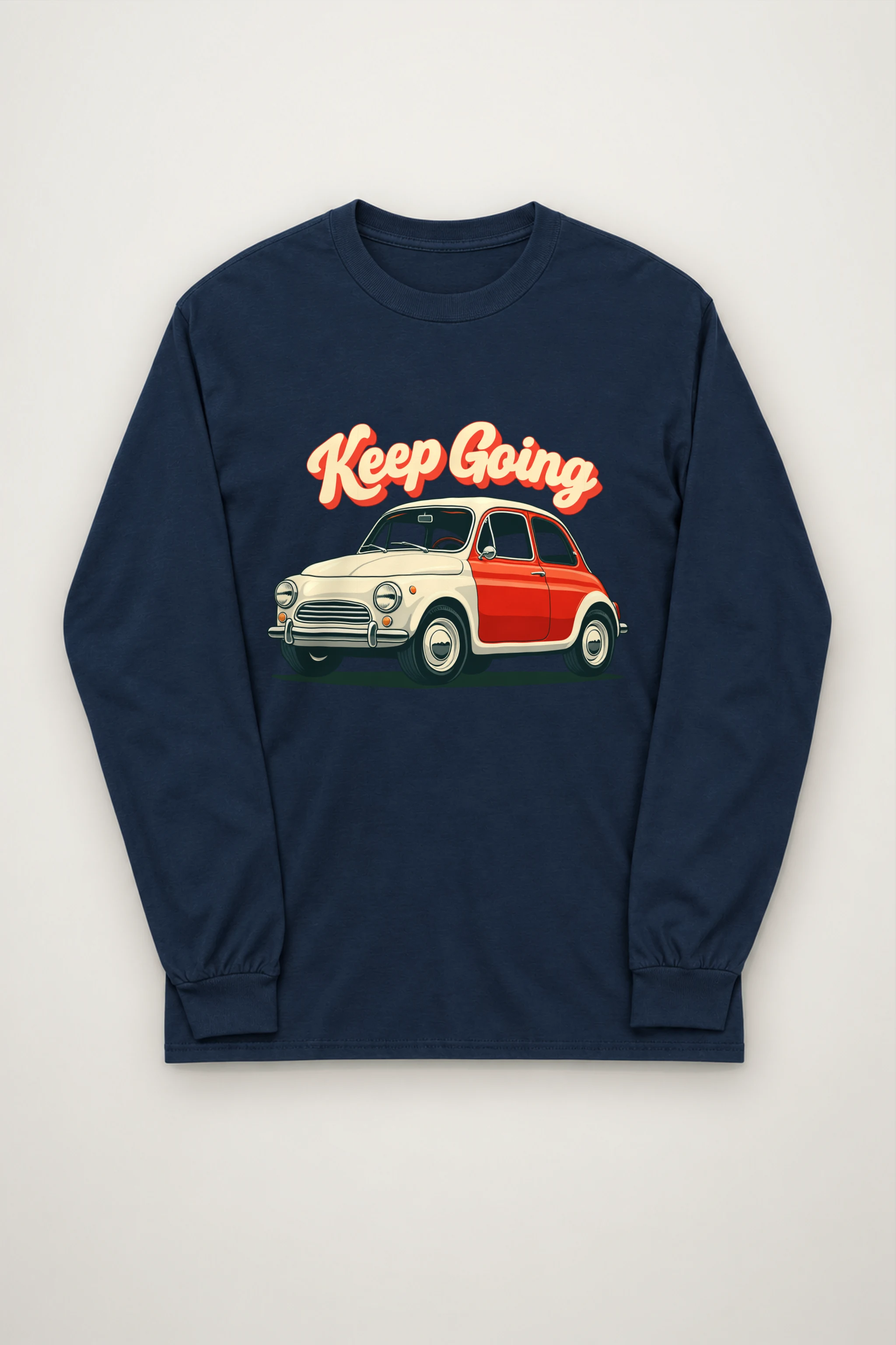 "Keep Going Car" Unisex Longsleeve T-shirt