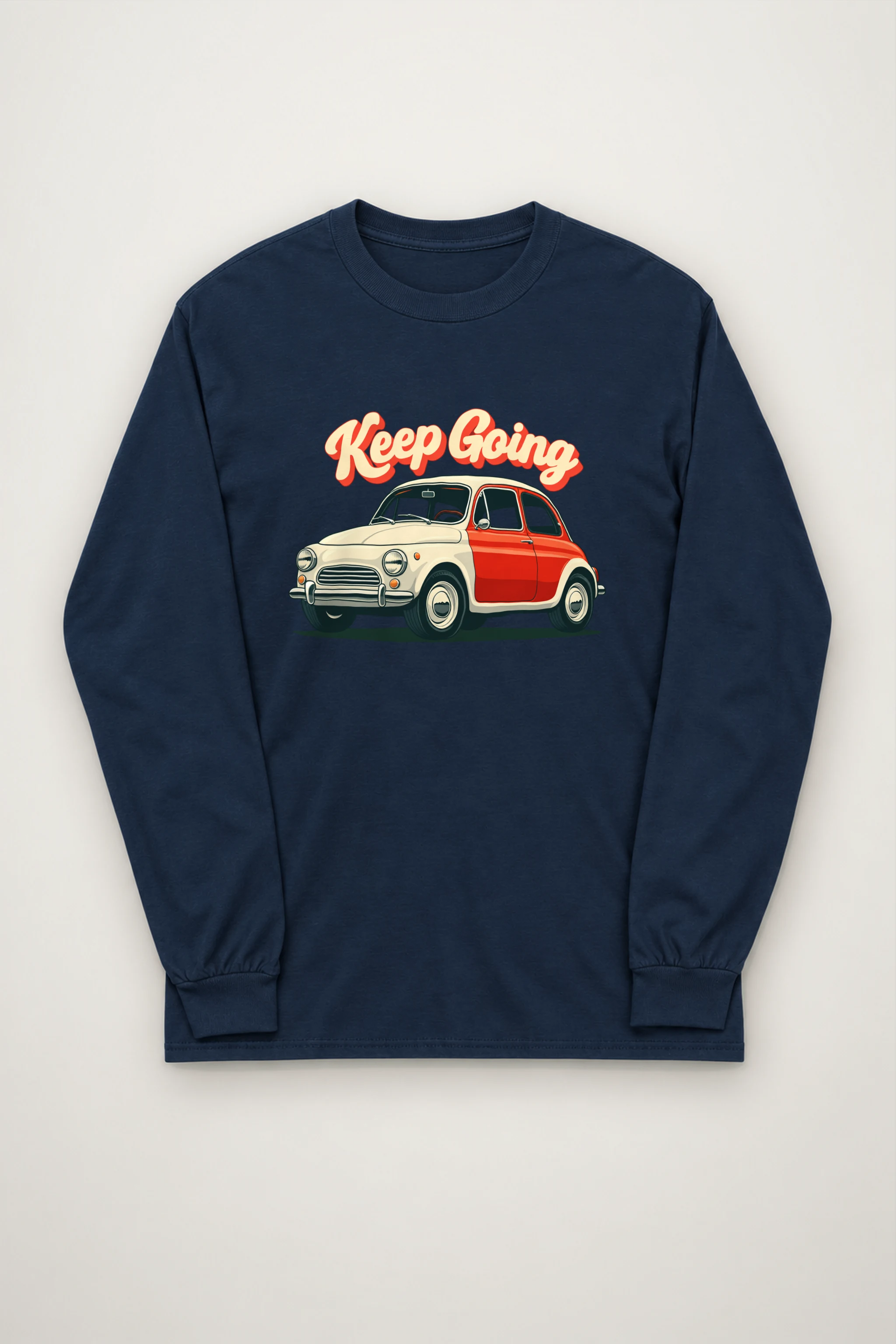 "Keep Going Car" Unisex Longsleeve T-shirt
