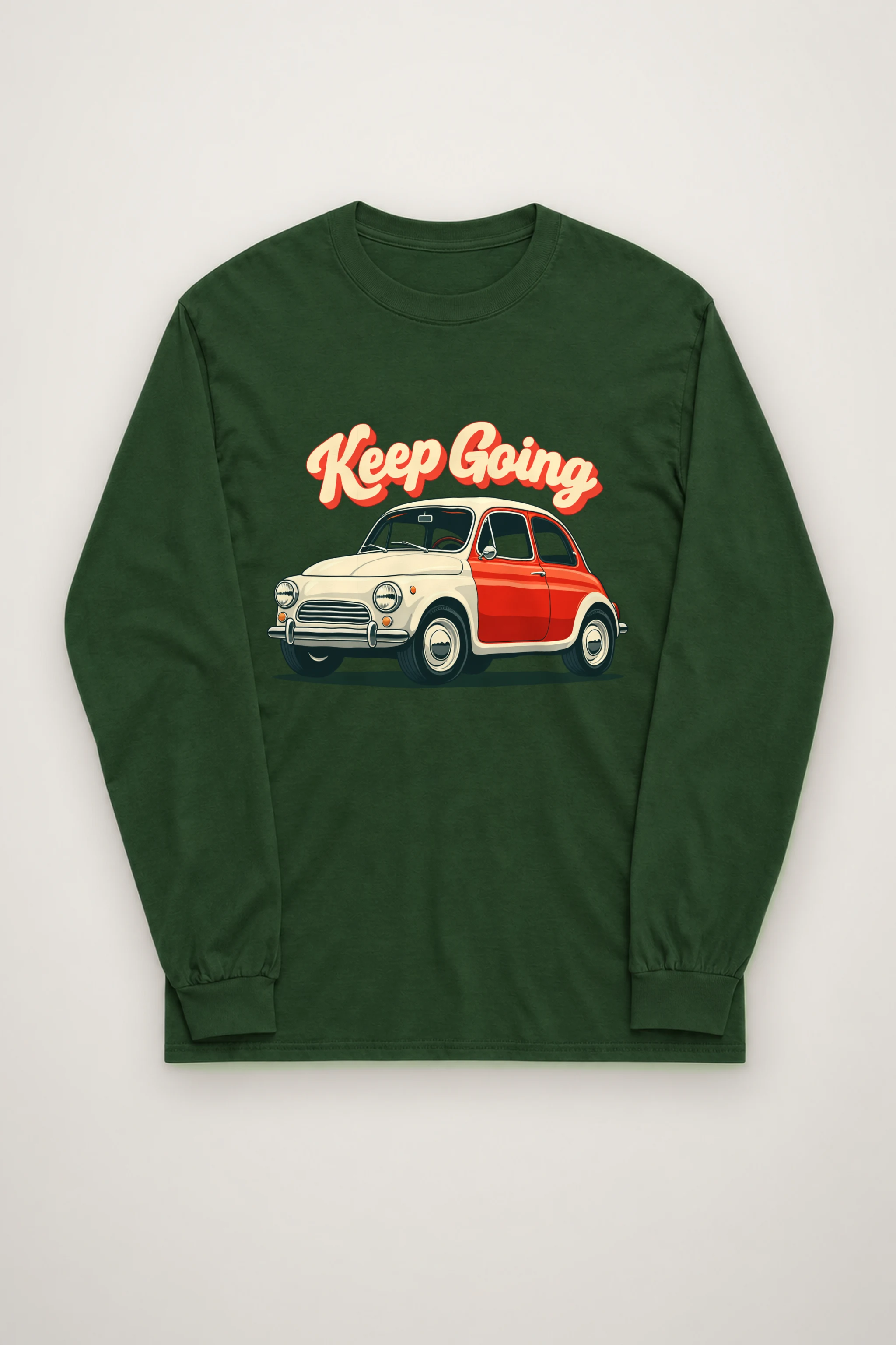 "Keep Going Car" Unisex Longsleeve T-shirt