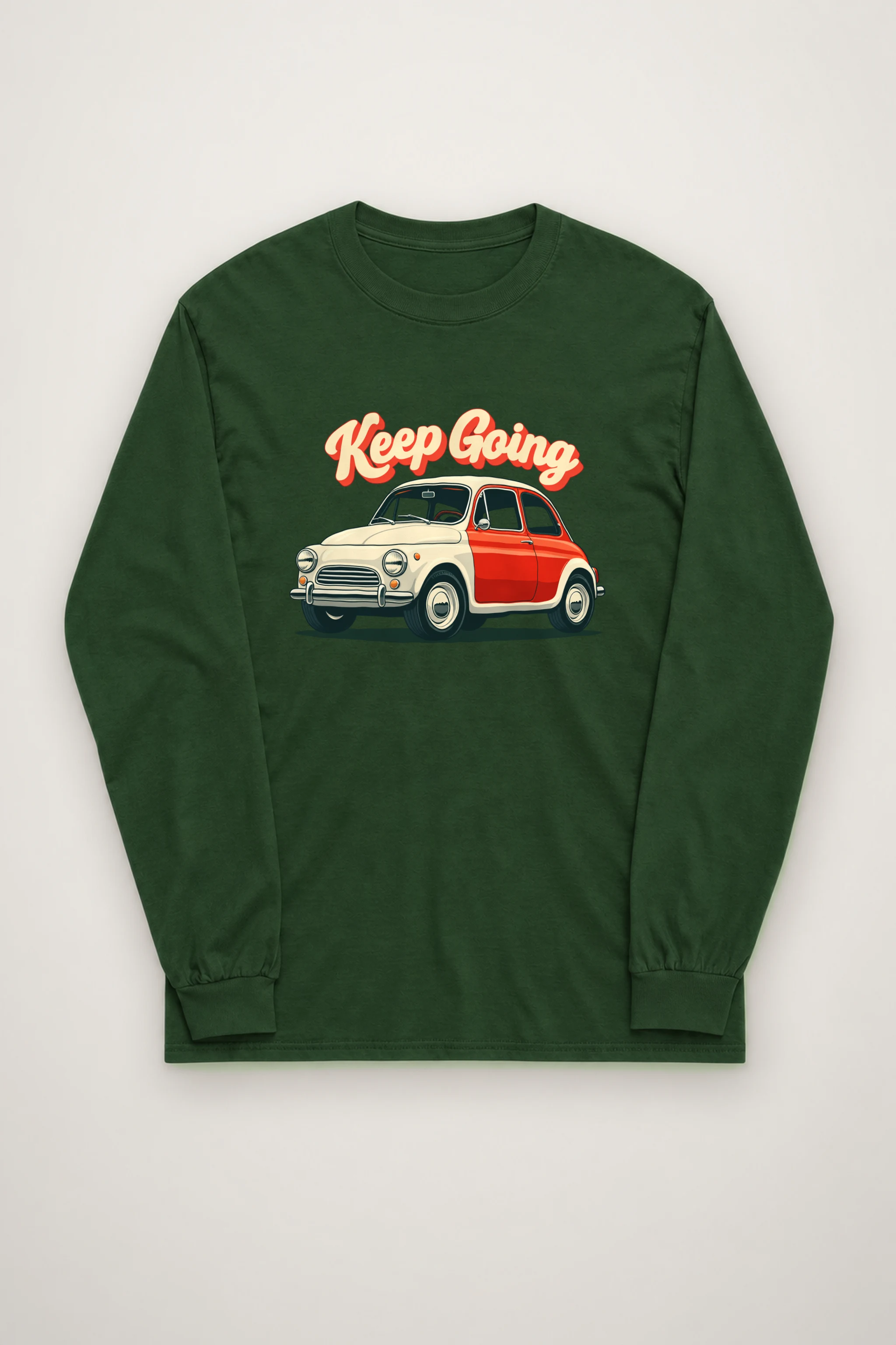 "Keep Going Car" Unisex Longsleeve T-shirt