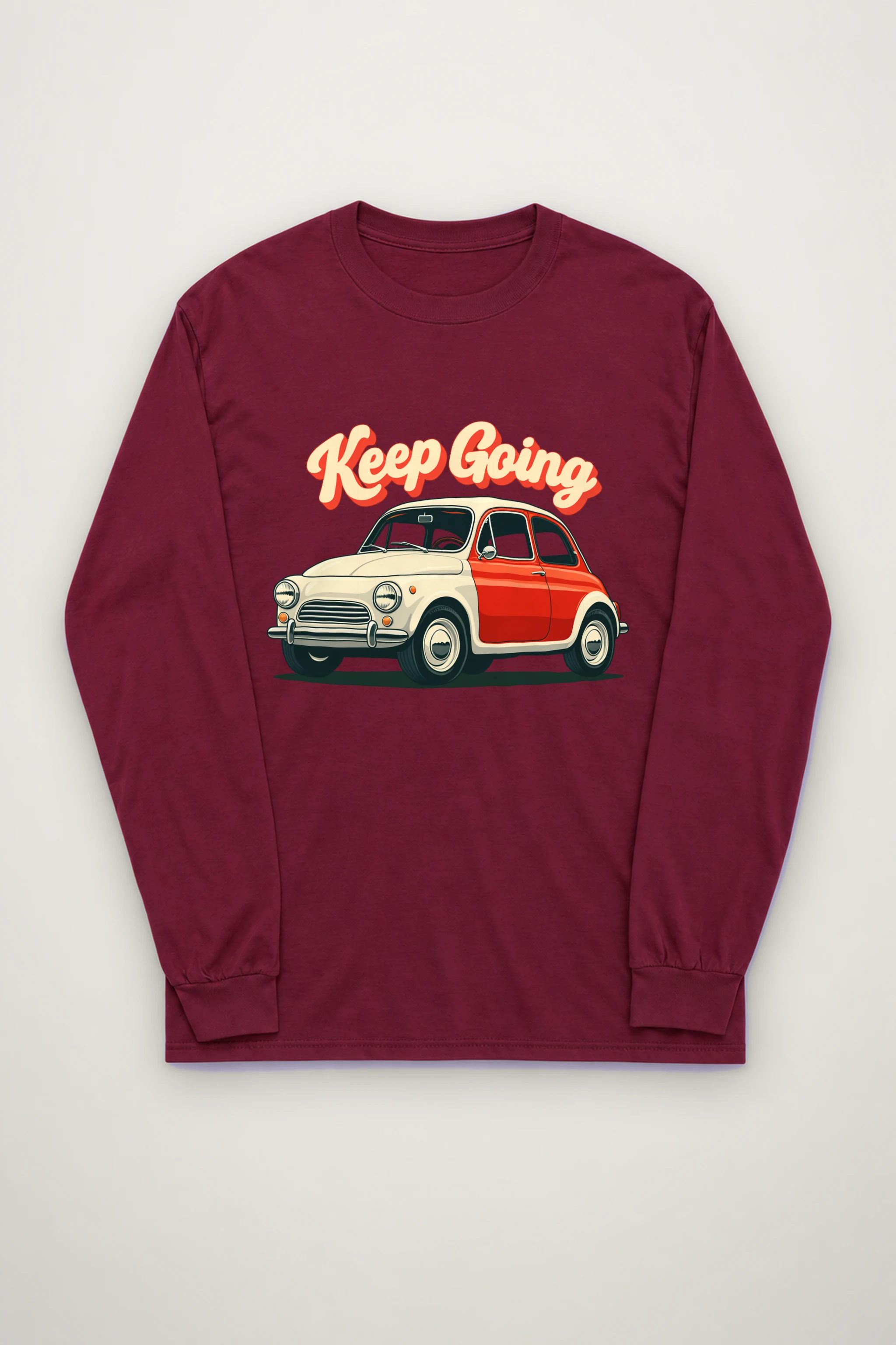 "Keep Going Car" Unisex Longsleeve T-shirt