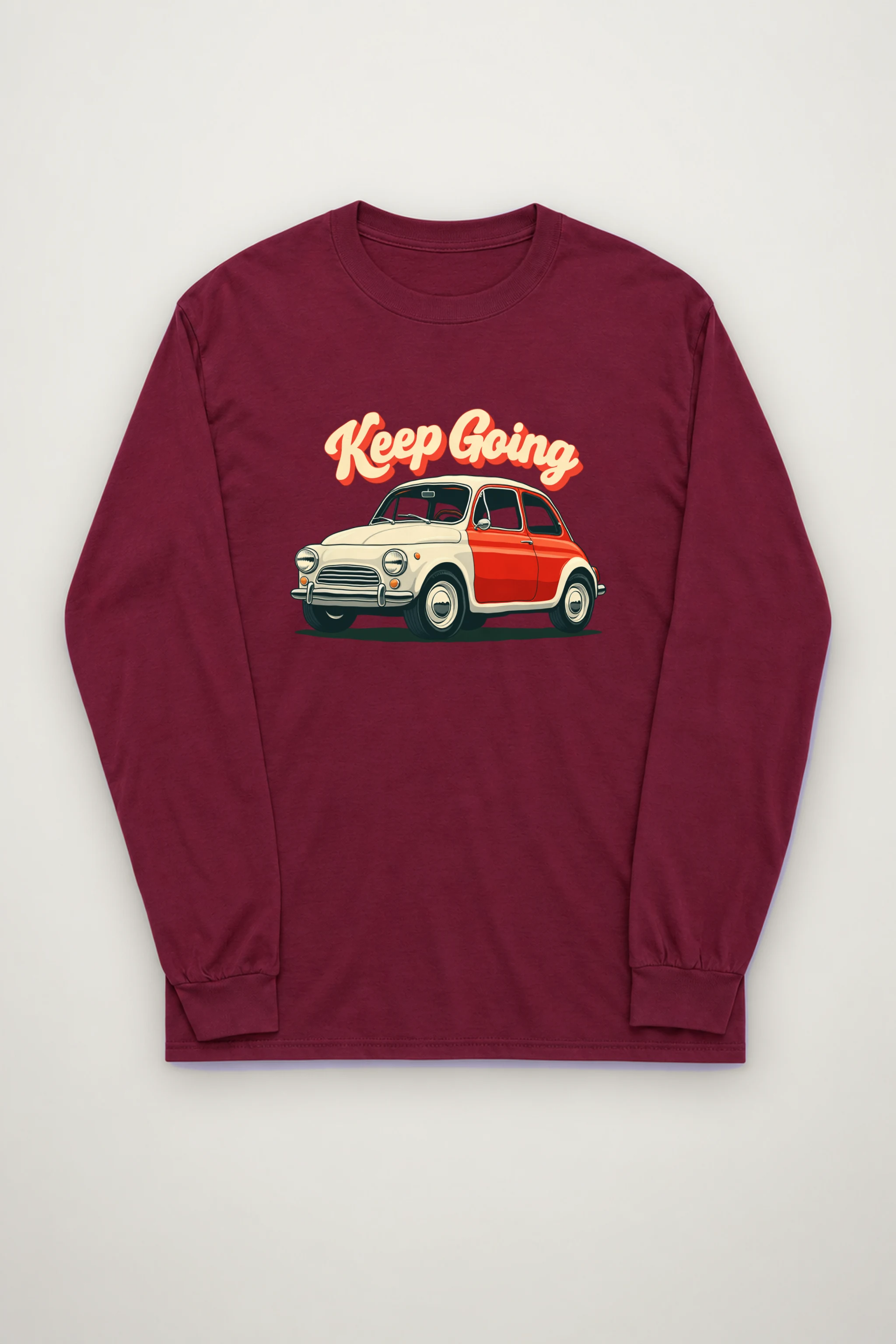 "Keep Going Car" Unisex Longsleeve T-shirt