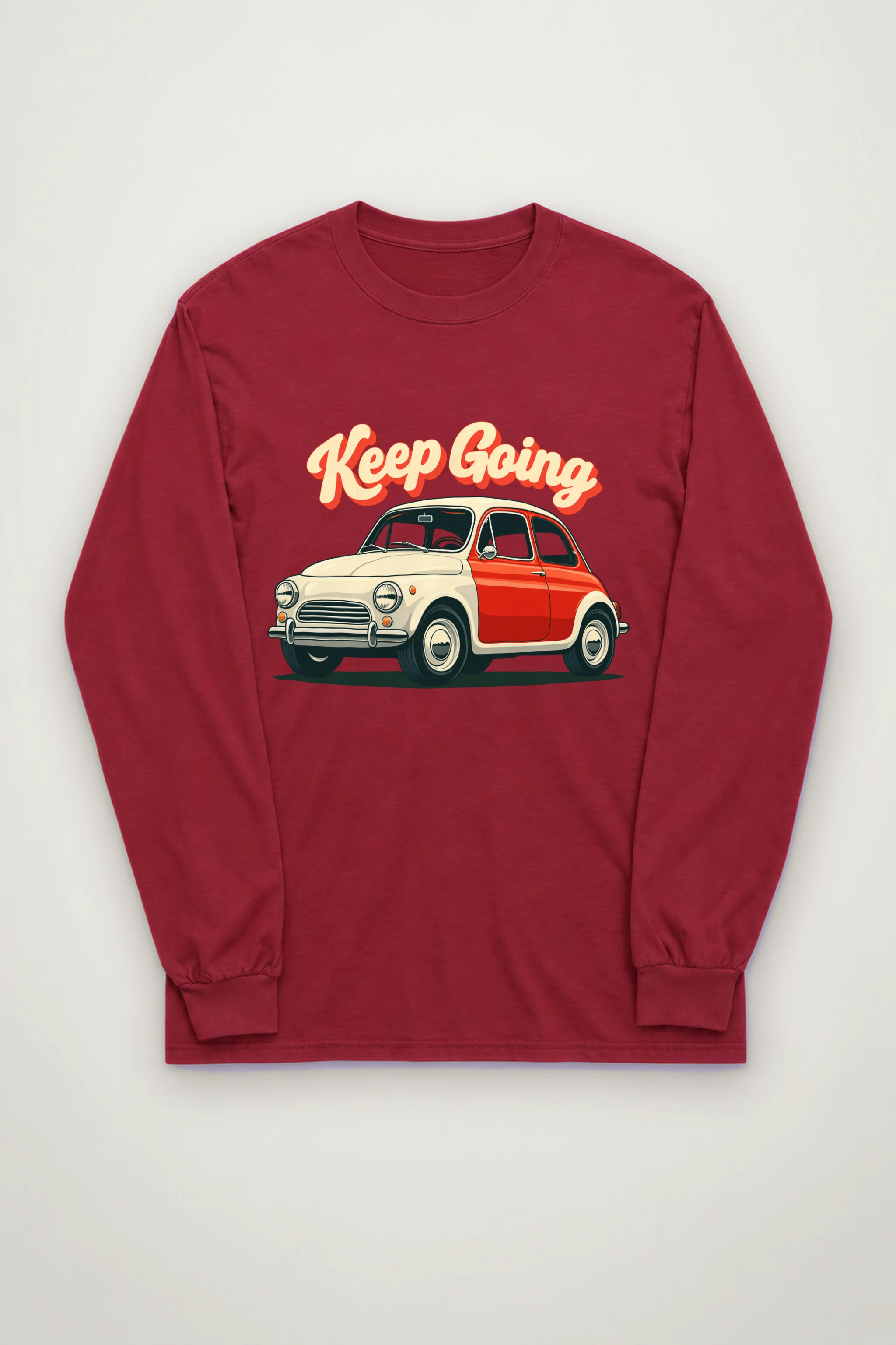 "Keep Going Car" Unisex Longsleeve T-shirt