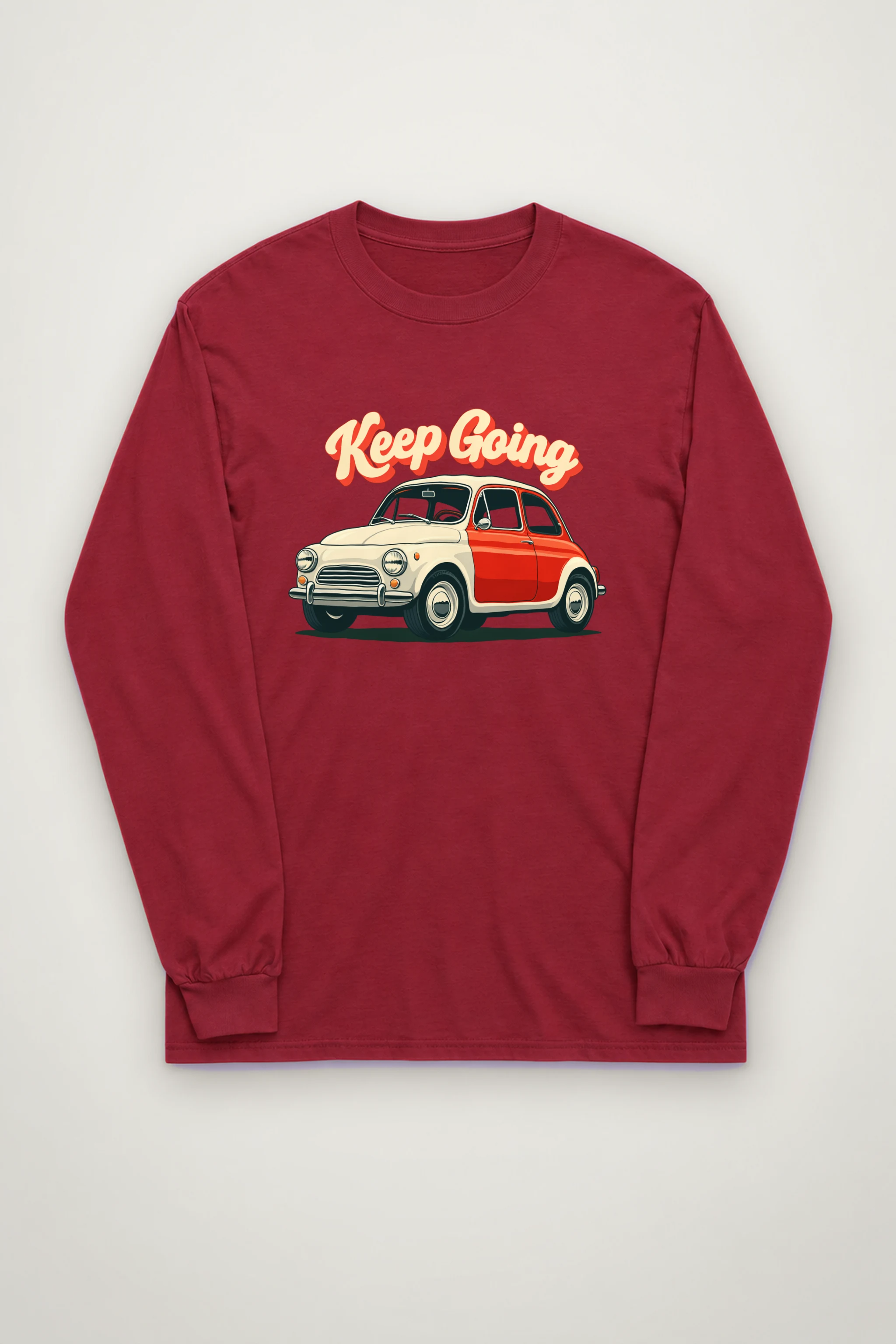 "Keep Going Car" Unisex Longsleeve T-shirt