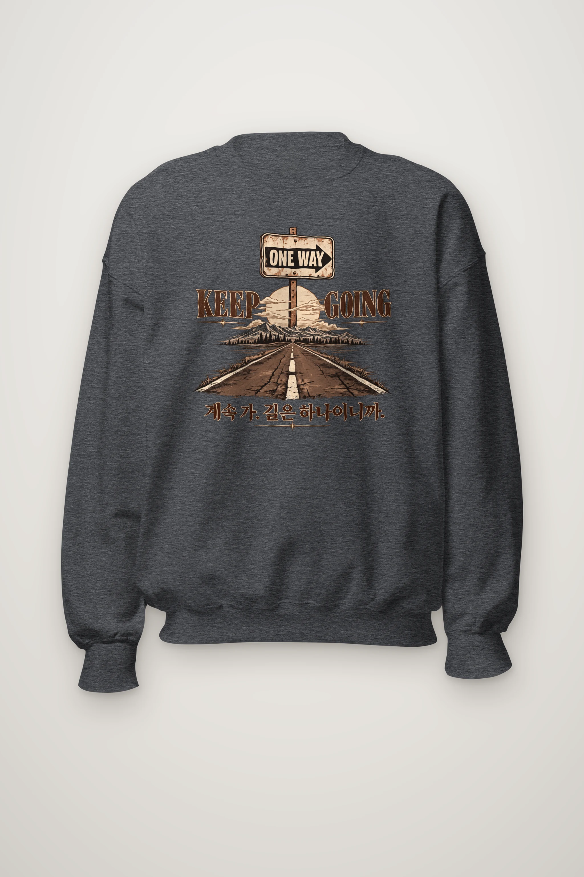 "Keep Going" Heavy Blend Unisex Crewneck Sweatshirt