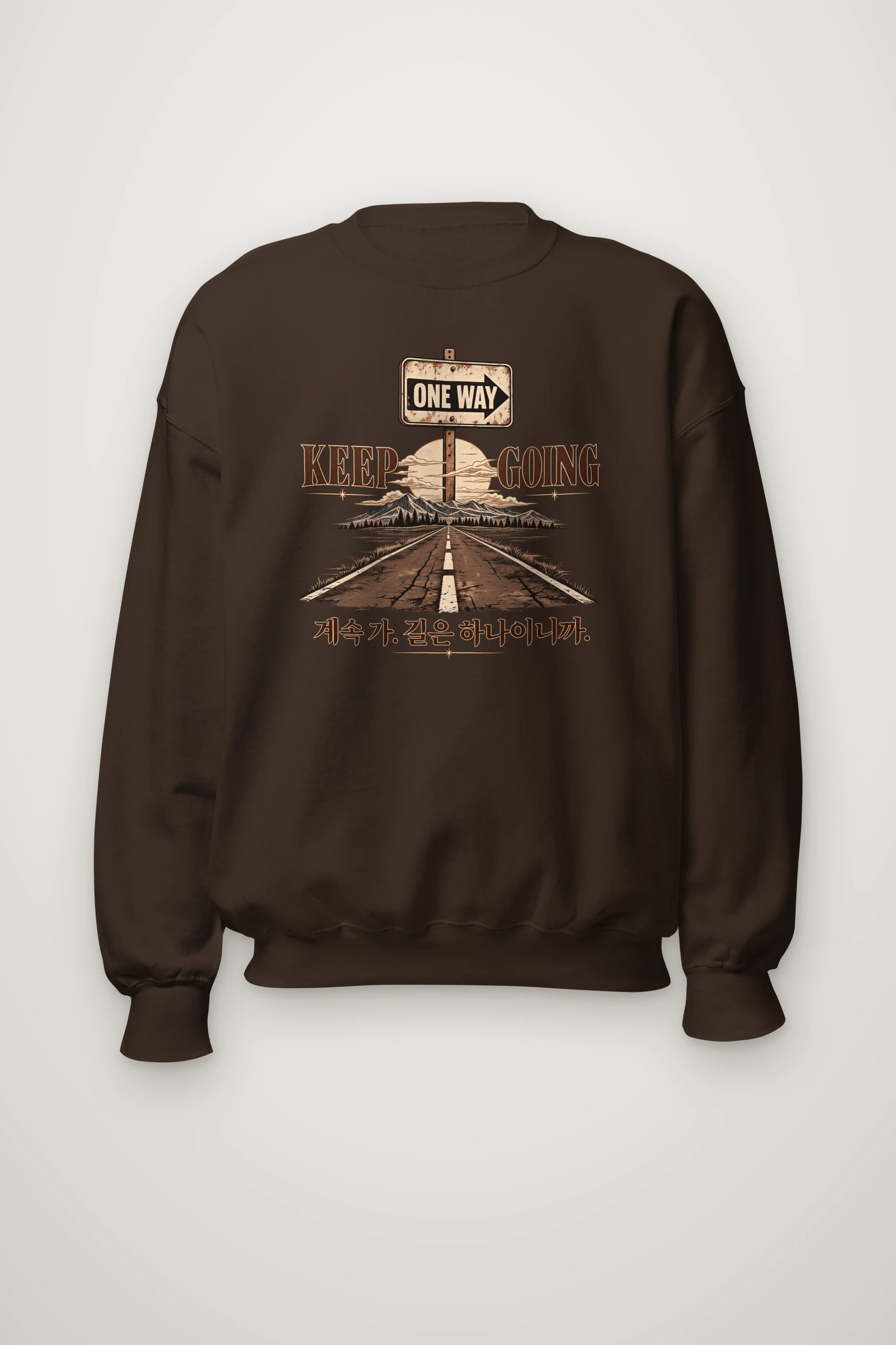 "Keep Going" Heavy Blend Unisex Crewneck Sweatshirt