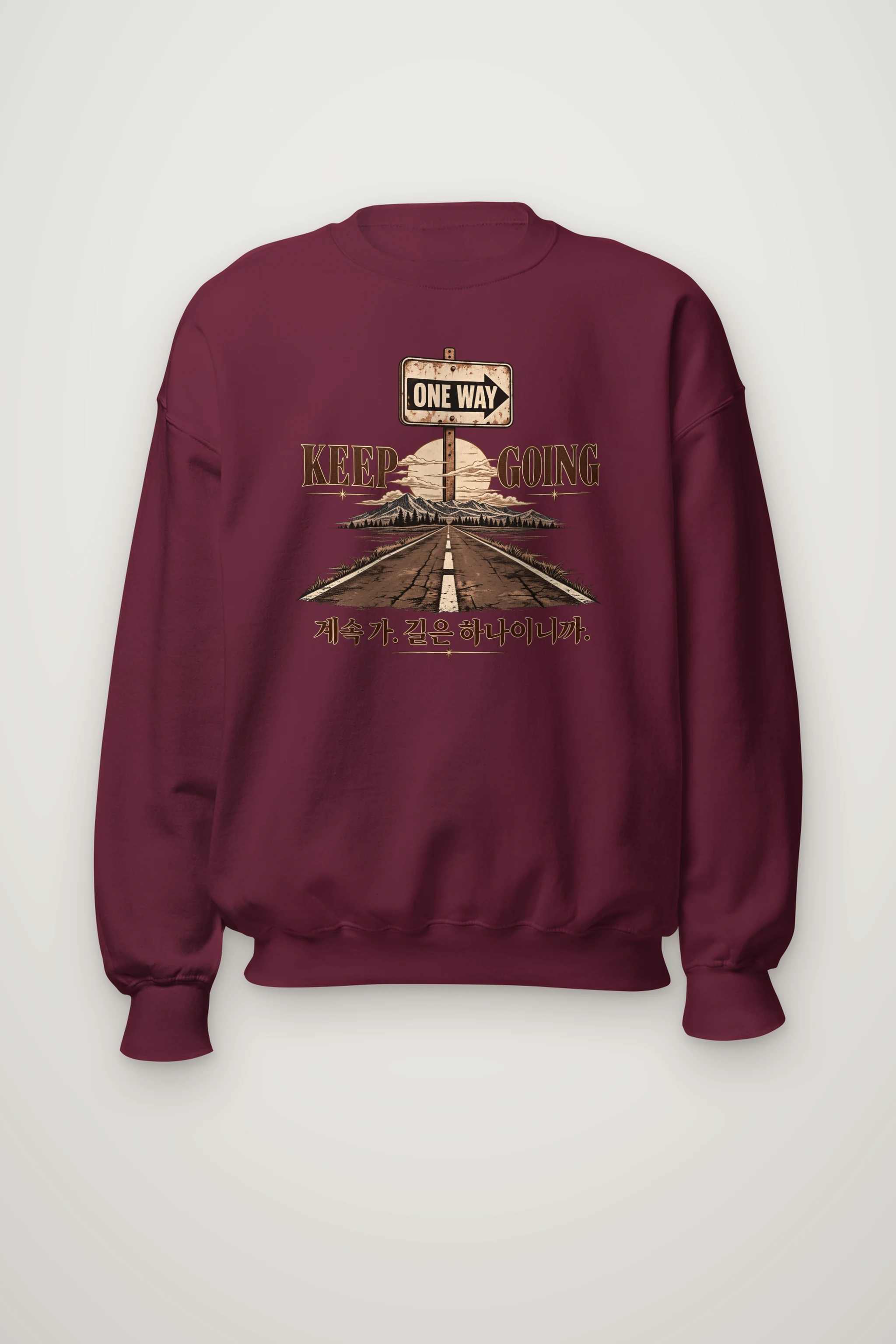 "Keep Going" Heavy Blend Unisex Crewneck Sweatshirt