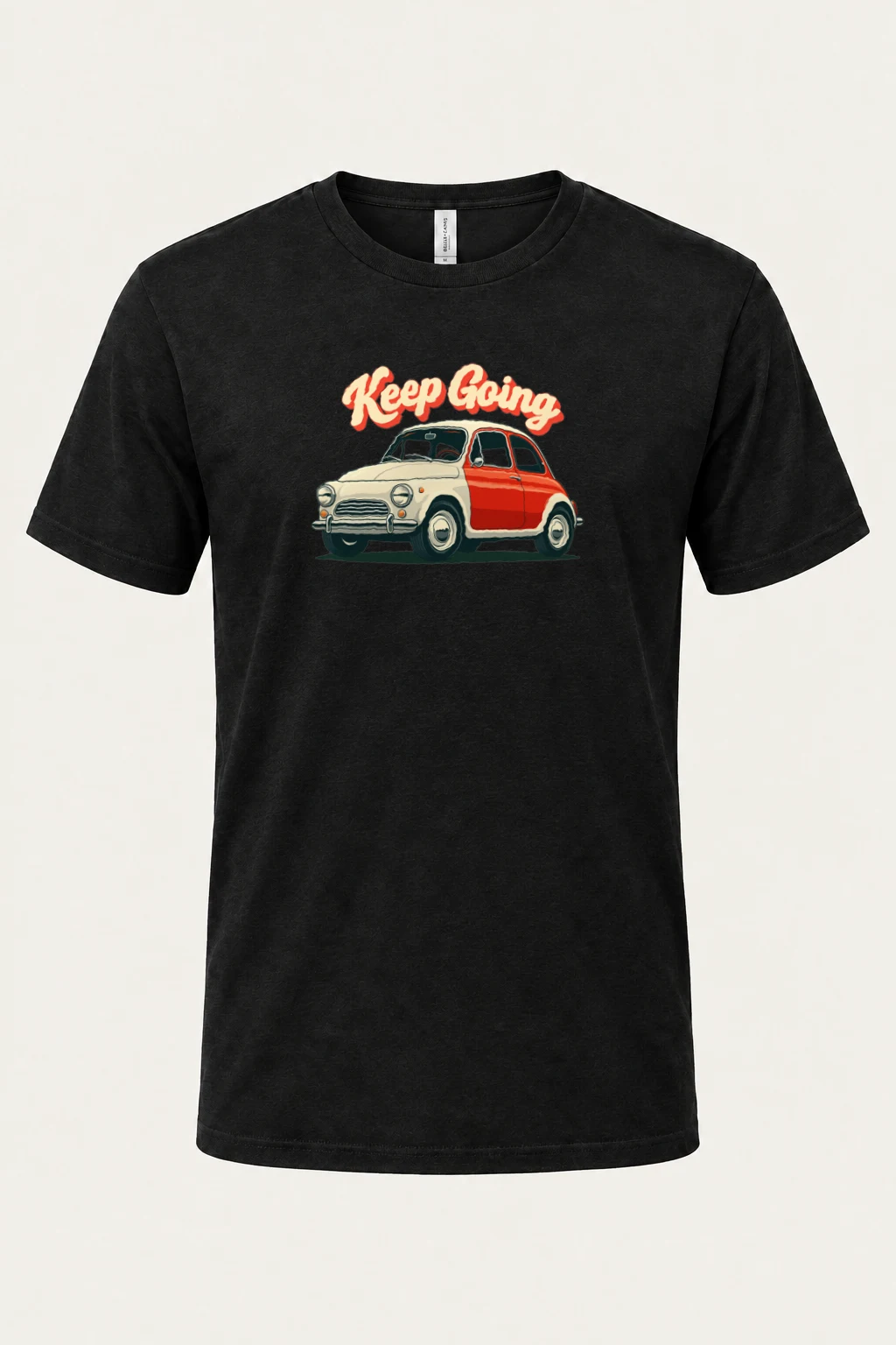 "Keep Going" Heavyweight Unisex Crewneck T-shirt | Gildan 5000