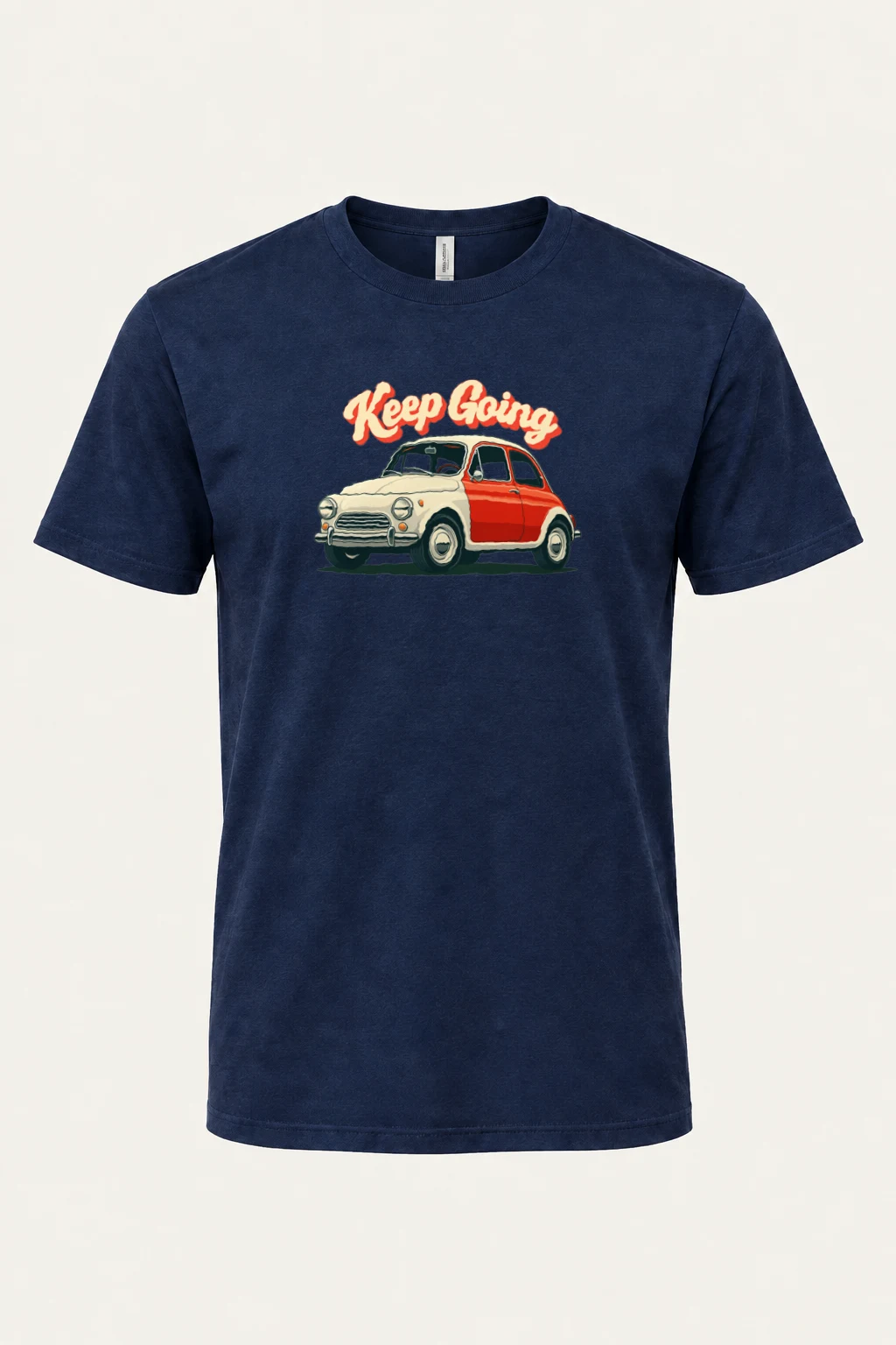 "Keep Going" Heavyweight Unisex Crewneck T-shirt | Gildan 5000