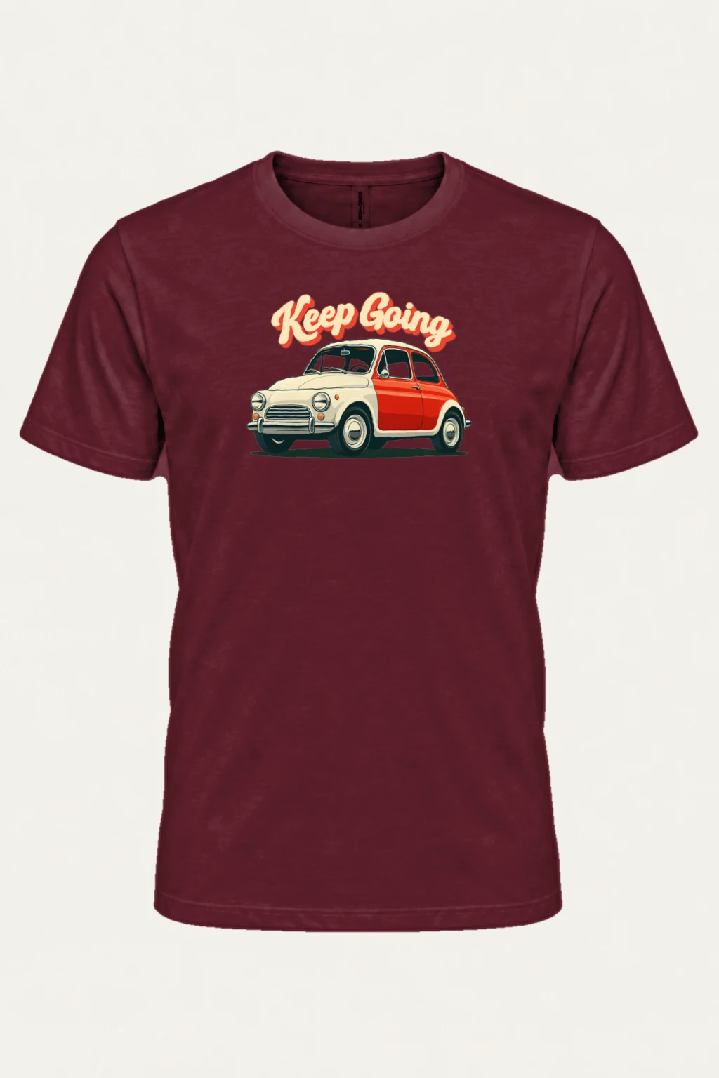 "Keep Going" Heavyweight Unisex Crewneck T-shirt | Gildan 5000