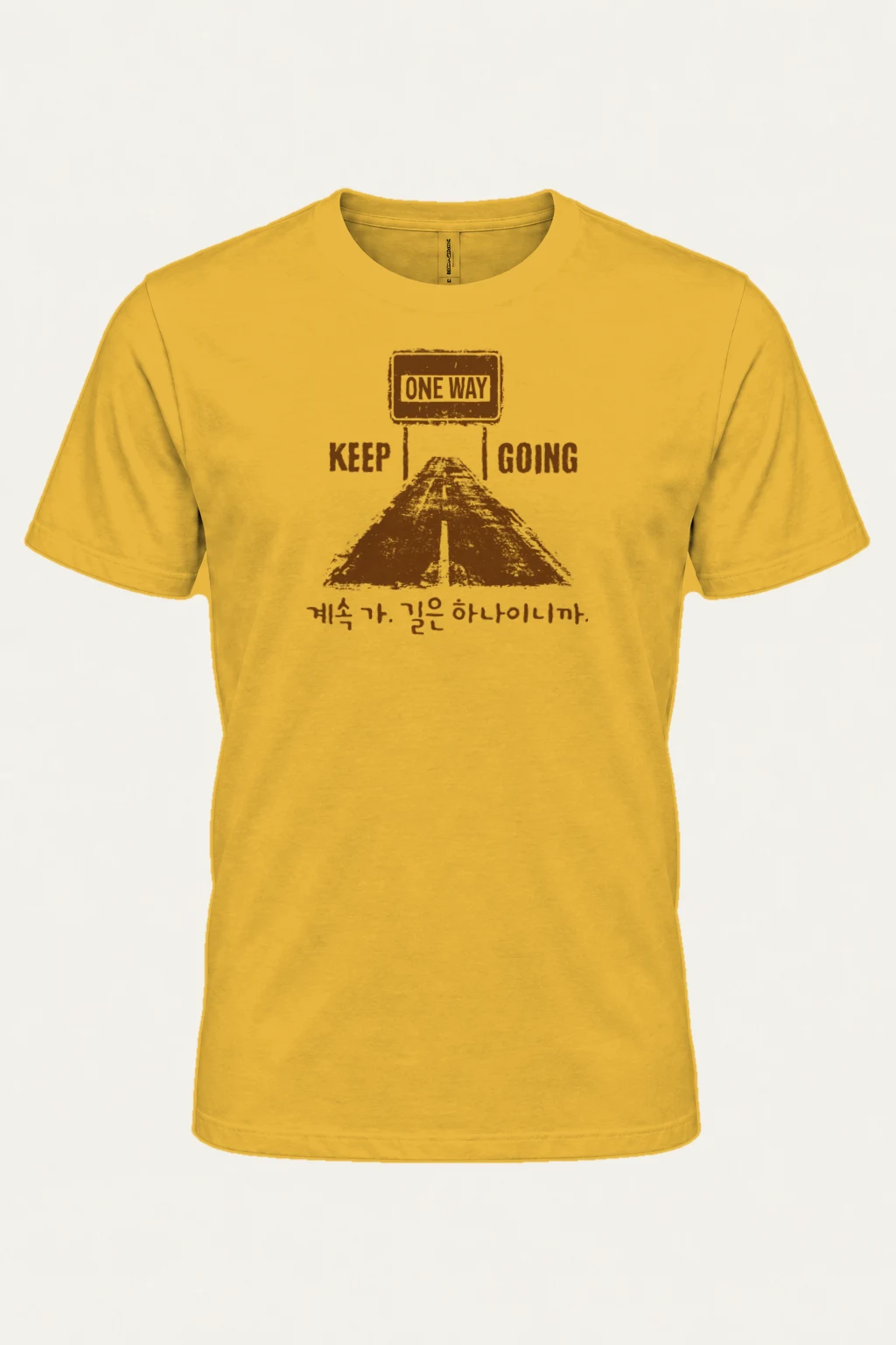 "Keep Going" Heavyweight Unisex Crewneck T-shirt | Gildan 5000