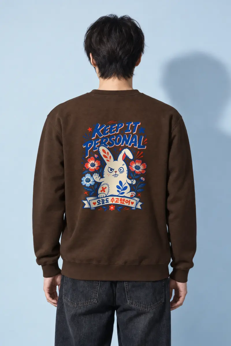 "Keep It Personal" Heavy Blend Unisex Crewneck Sweatshirt