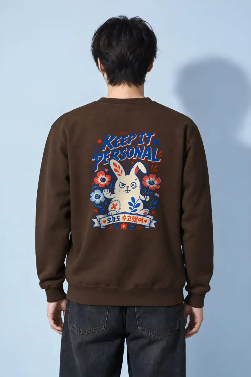 "Keep It Personal" Heavy Blend Unisex Crewneck Sweatshirt