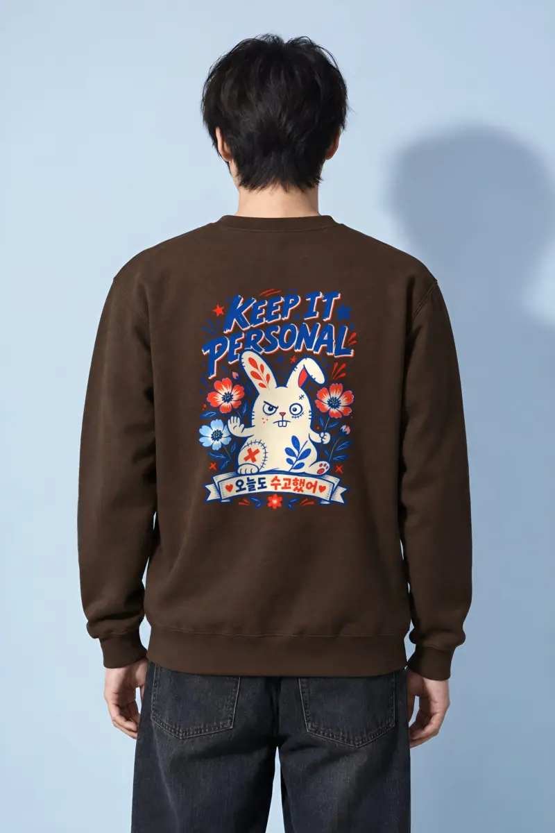 "Keep It Personal" Heavy Blend Unisex Crewneck Sweatshirt
