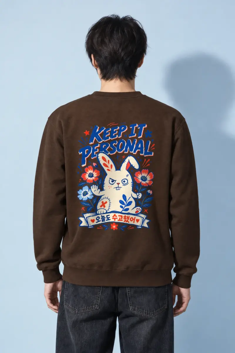 "Keep It Personal" Heavy Blend Unisex Crewneck Sweatshirt