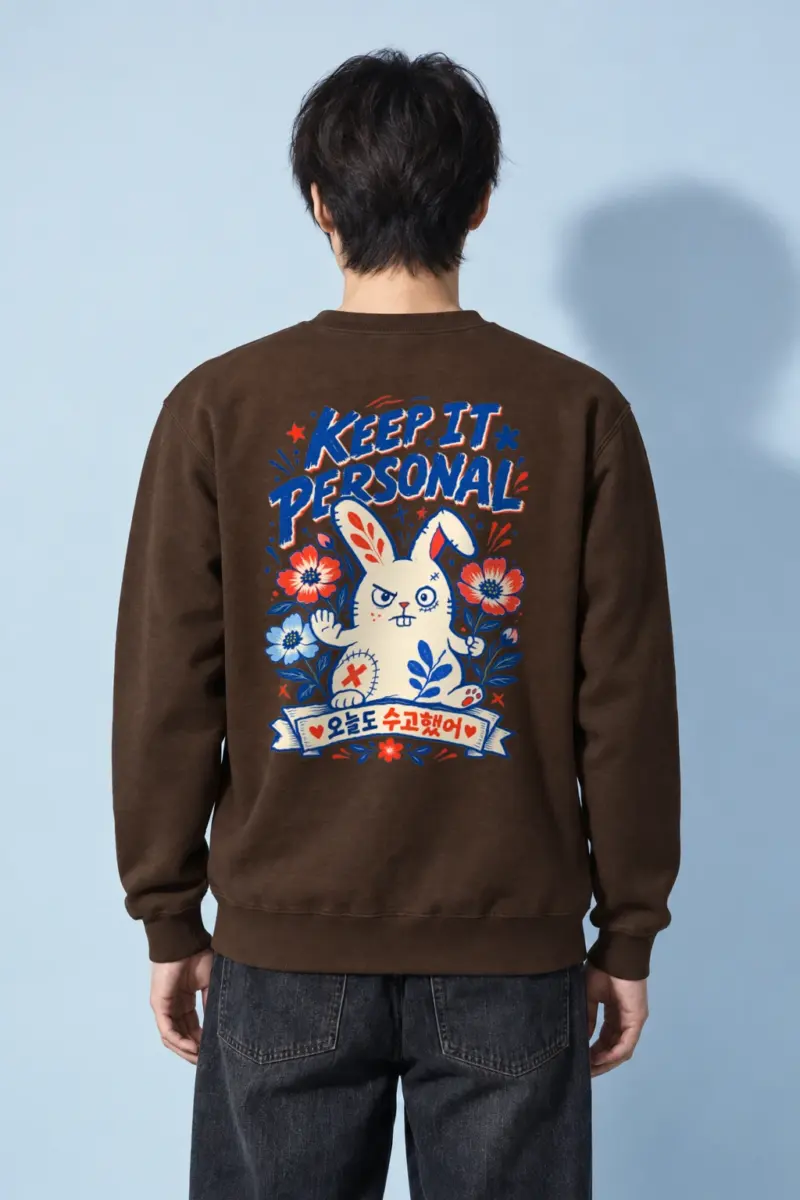 "Keep It Personal" Heavy Blend Unisex Crewneck Sweatshirt