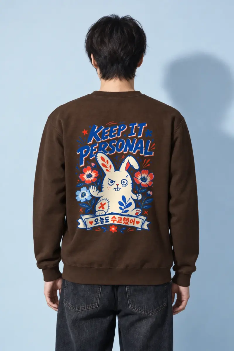 "Keep It Personal" Heavy Blend Unisex Crewneck Sweatshirt