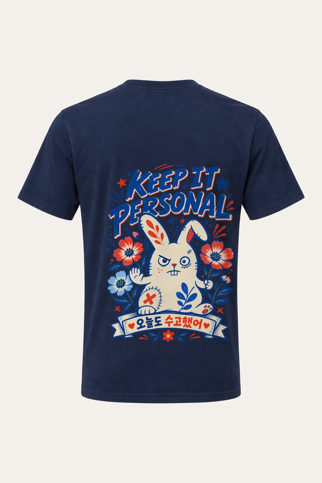 "Keep It Personal" Heavyweight Unisex Crewneck T-shirt | Gildan 5000