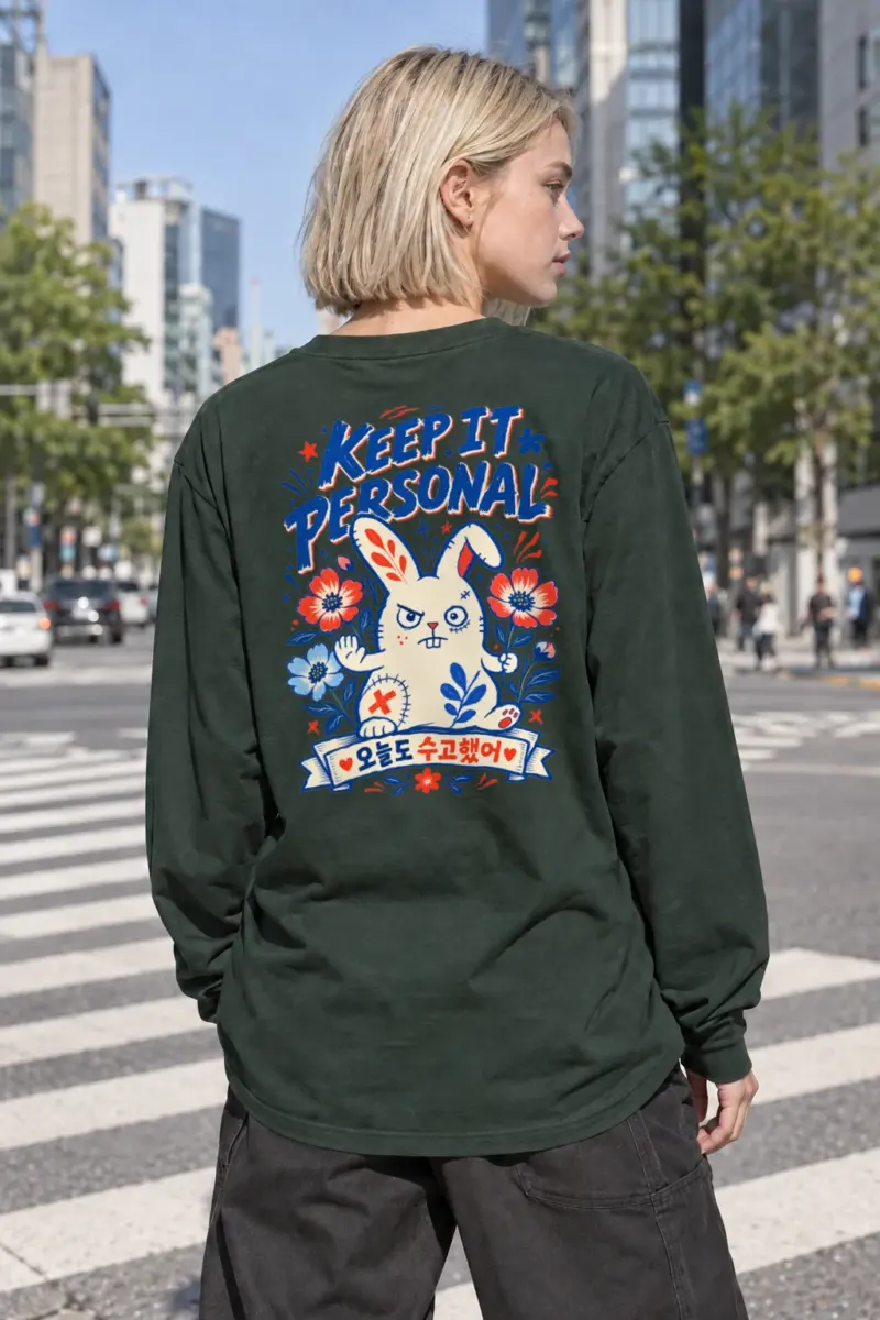 "Keep It Personal" Unisex Longsleeve T-shirt | Gildan 2400