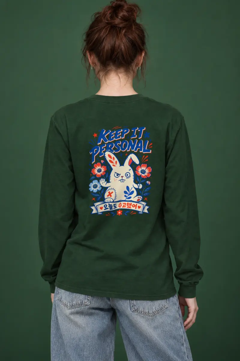 "Keep It Personal" Unisex Longsleeve T-shirt