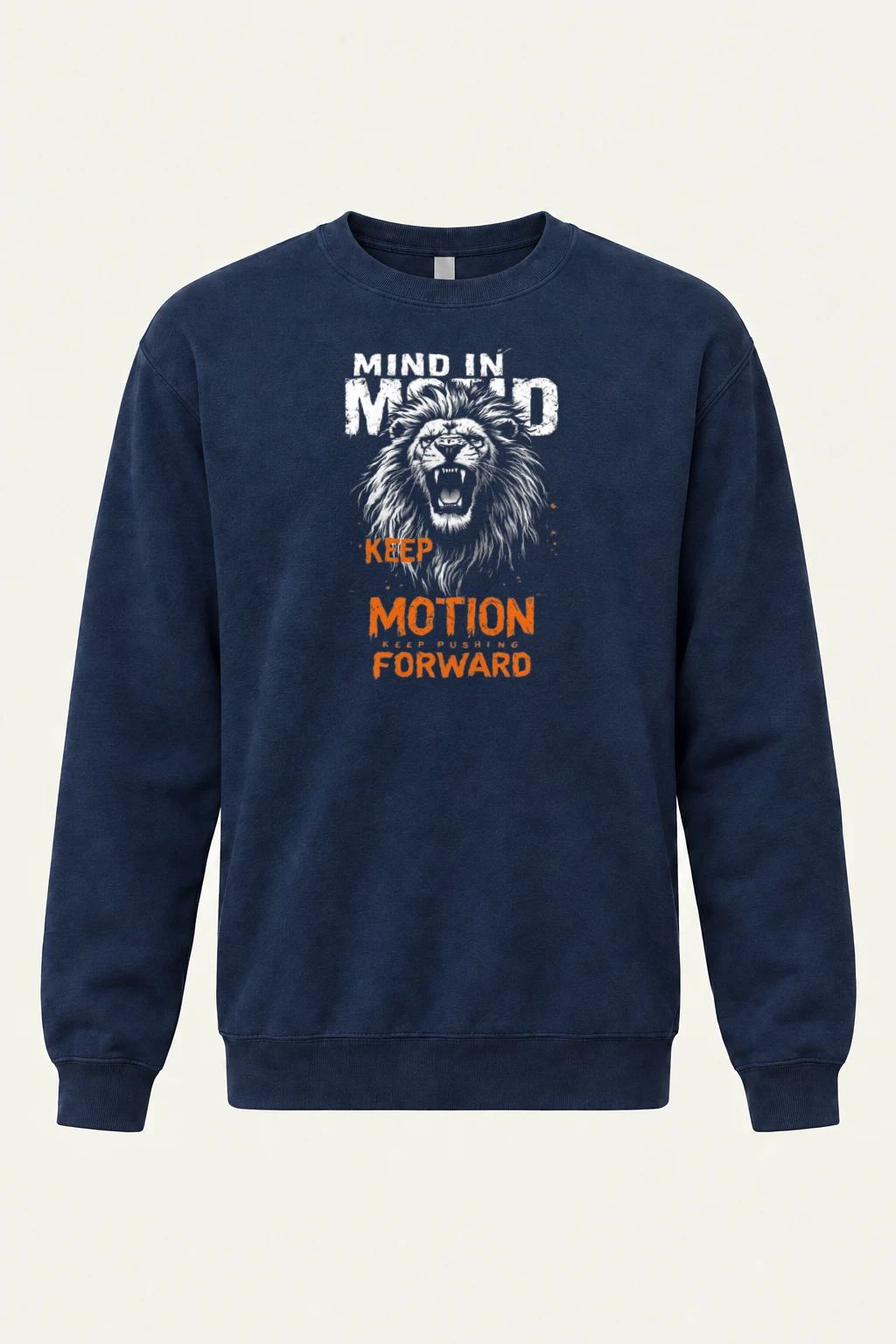 "Keep Pushing Forward" Heavy Blend Unisex Crewneck Sweatshirt | Gildan 18000