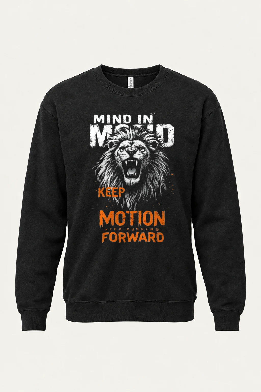 "Keep Pushing Forward" Heavy Blend Unisex Crewneck Sweatshirt | Gildan 18000