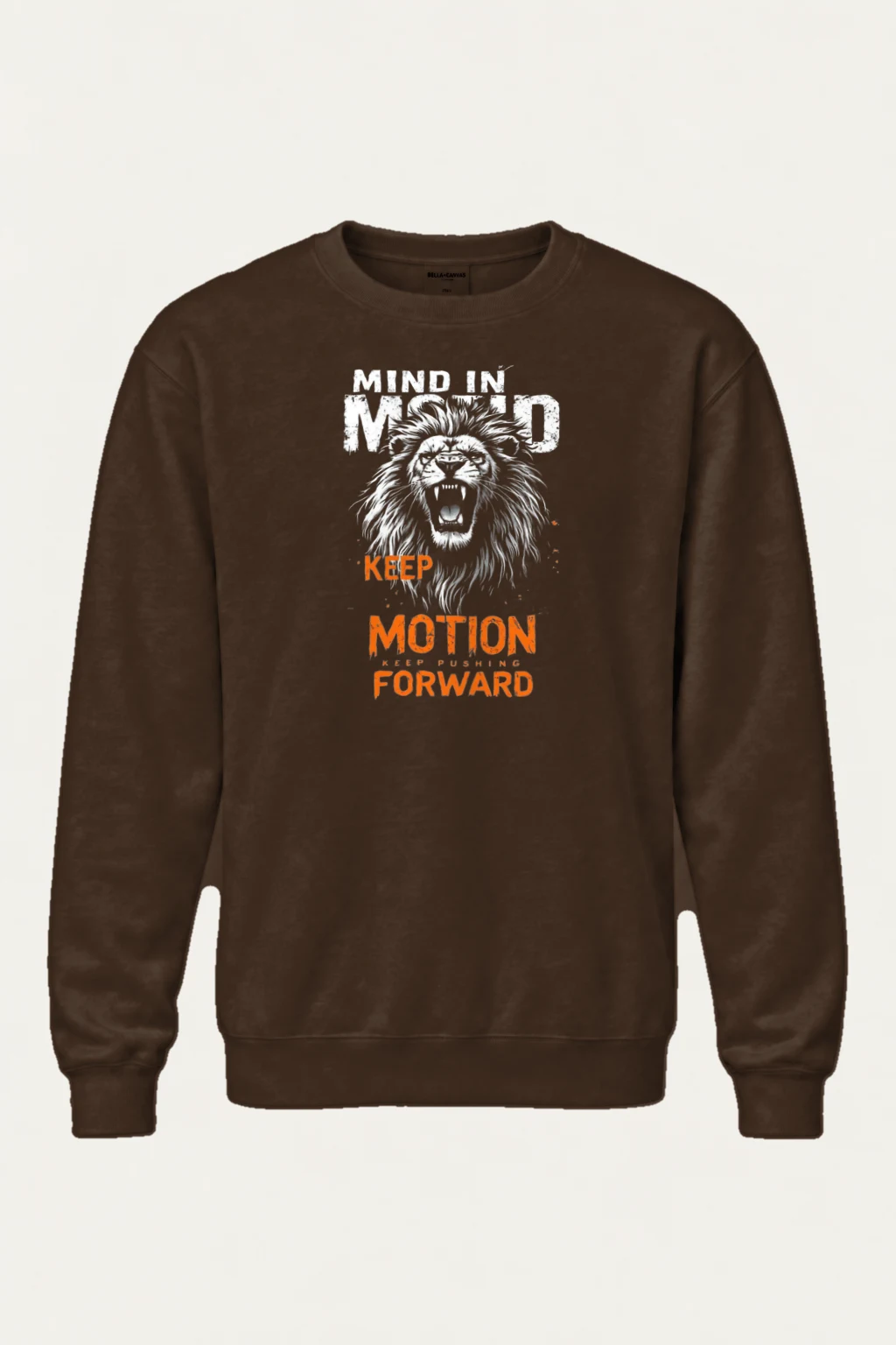 "Keep Pushing Forward" Heavy Blend Unisex Crewneck Sweatshirt | Gildan 18000