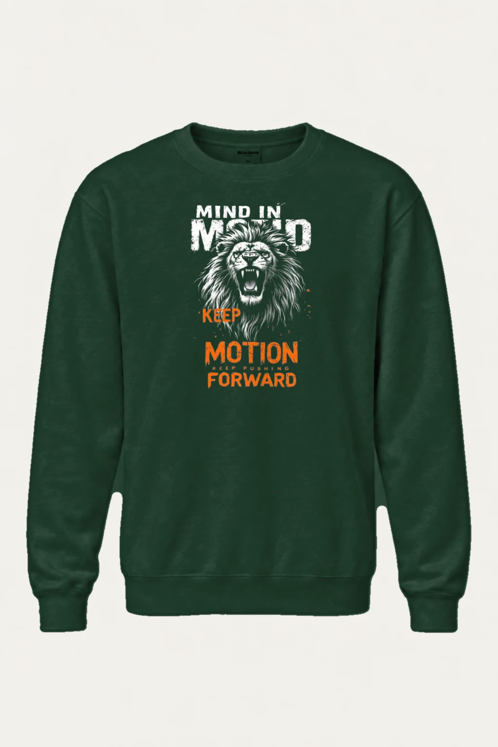 "Keep Pushing Forward" Heavy Blend Unisex Crewneck Sweatshirt | Gildan 18000
