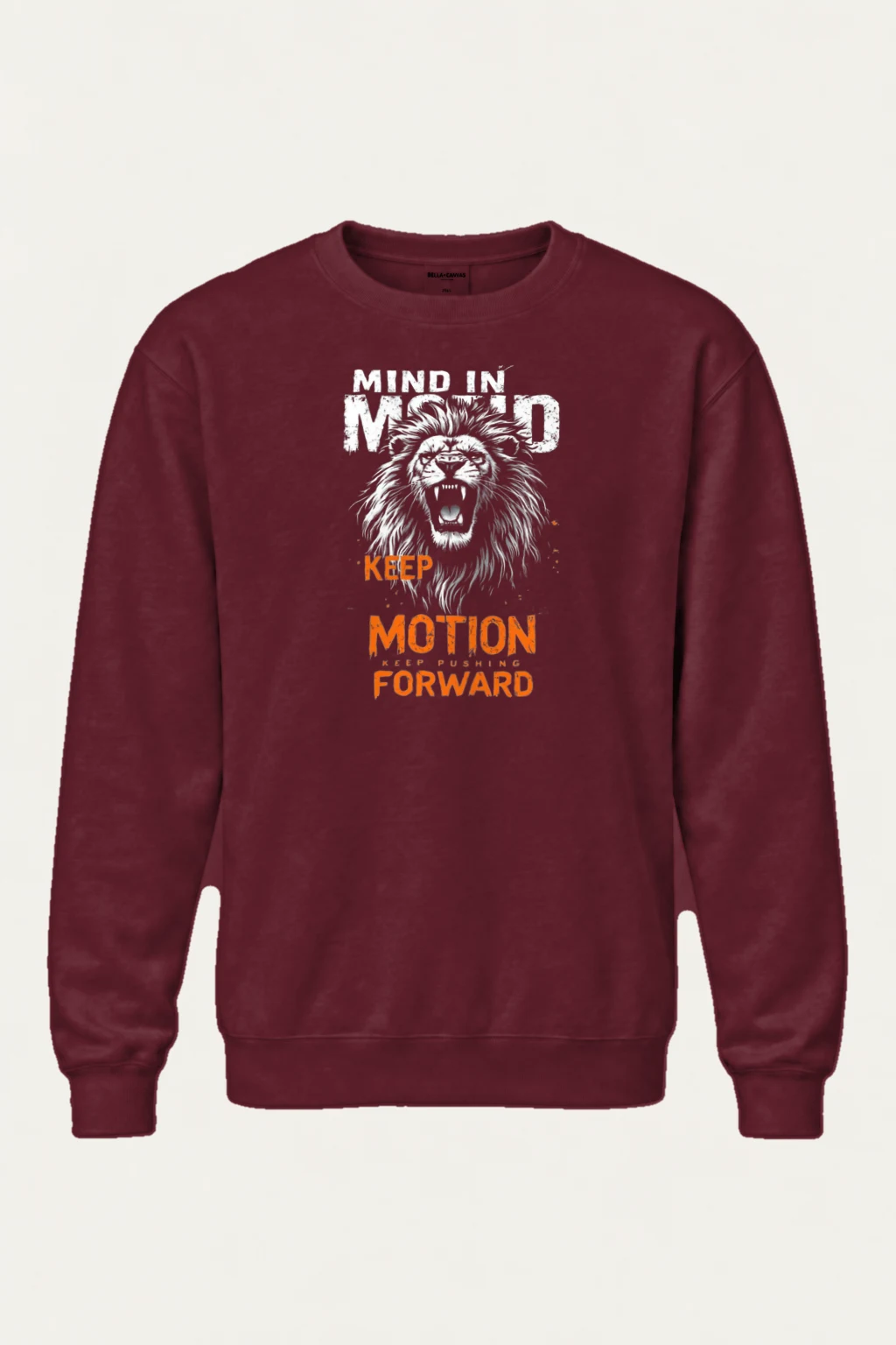 "Keep Pushing Forward" Heavy Blend Unisex Crewneck Sweatshirt | Gildan 18000