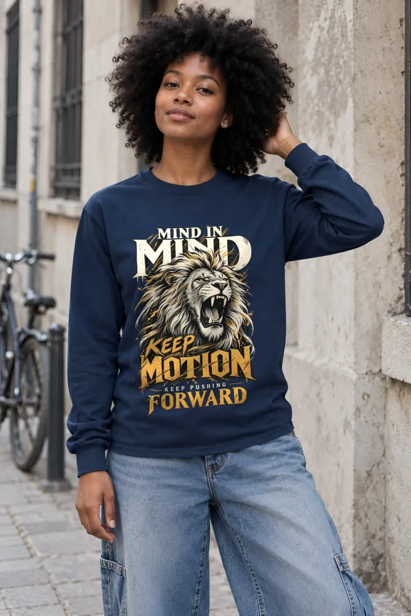 "Keep Pushing Forward" Unisex Longsleeve T-shirt