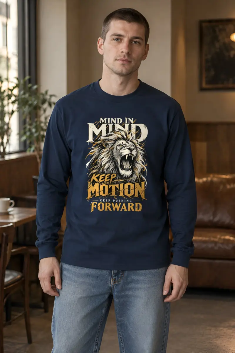 "Keep Pushing Forward" Unisex Longsleeve T-shirt