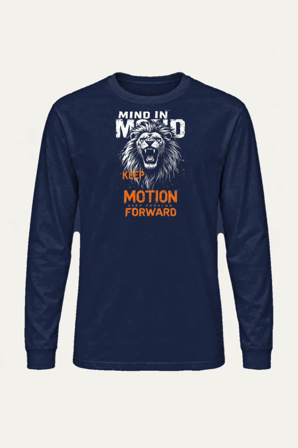 "Keep Pushing Forward" Unisex Longsleeve T-shirt | Gildan 2400