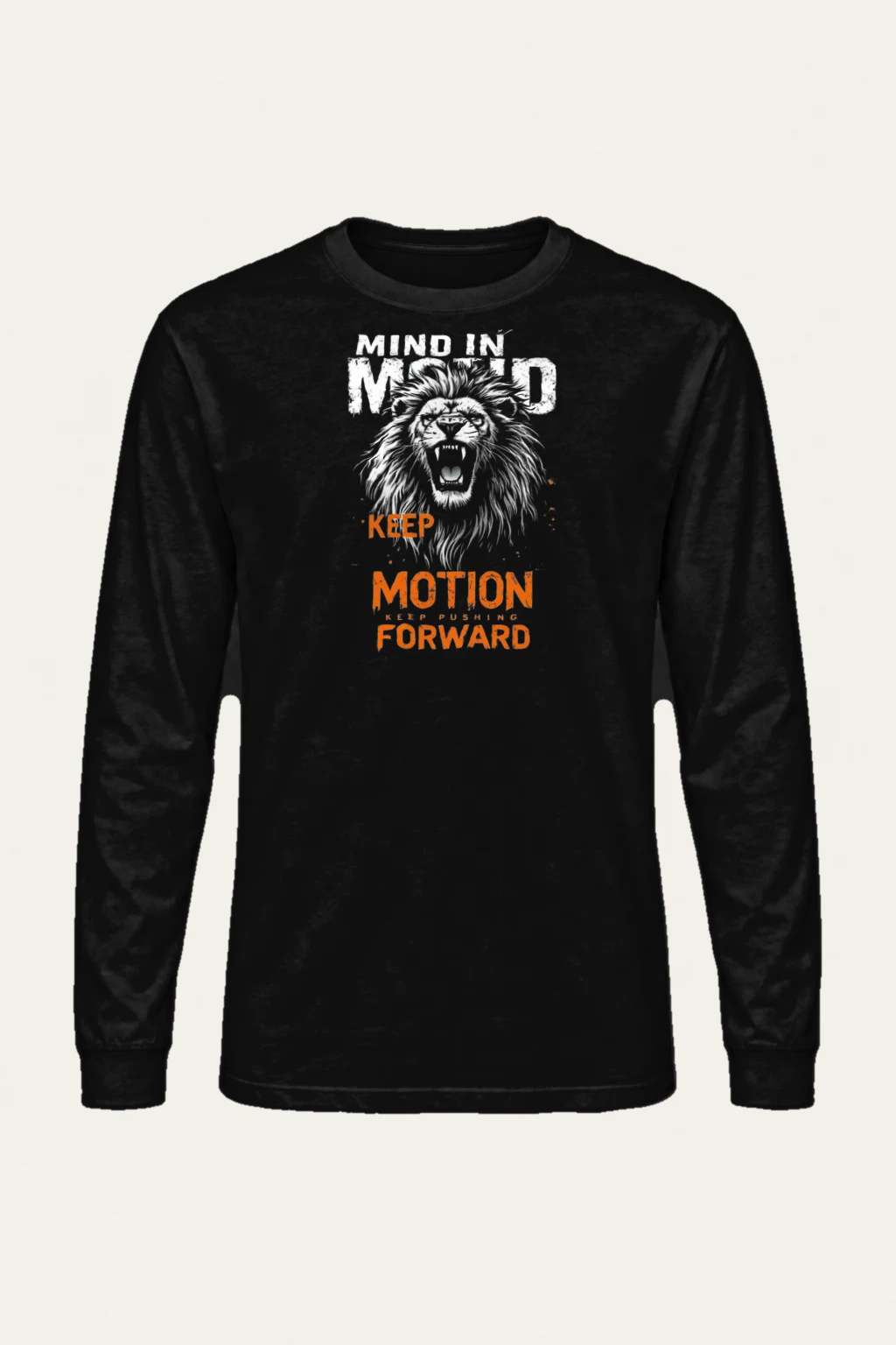 "Keep Pushing Forward" Unisex Longsleeve T-shirt | Gildan 2400