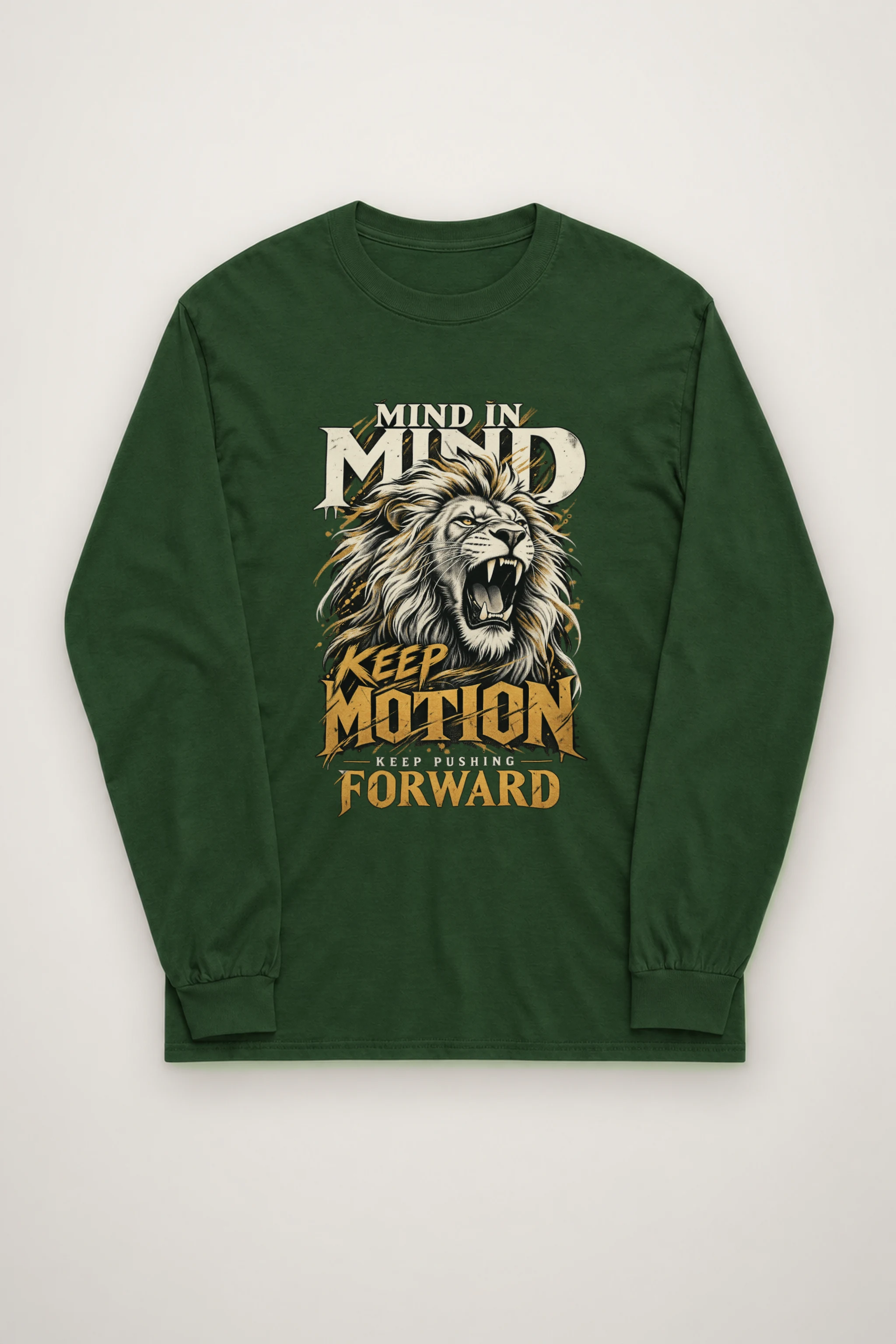 "Keep Pushing Forward" Unisex Longsleeve T-shirt