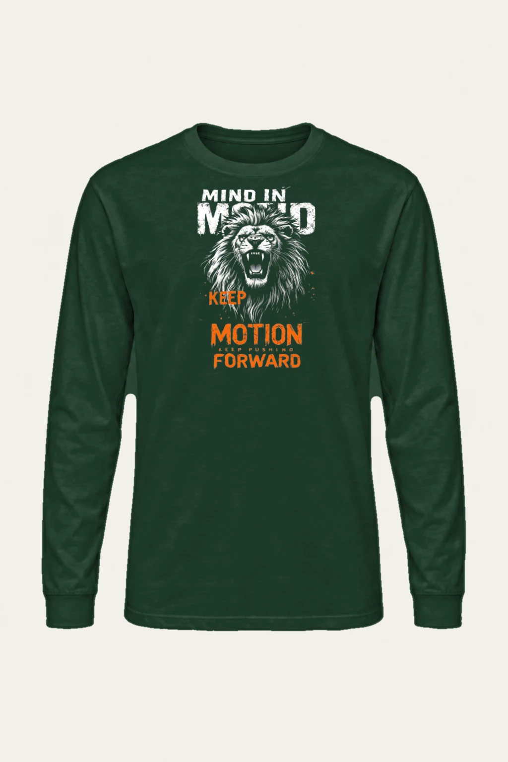 "Keep Pushing Forward" Unisex Longsleeve T-shirt | Gildan 2400