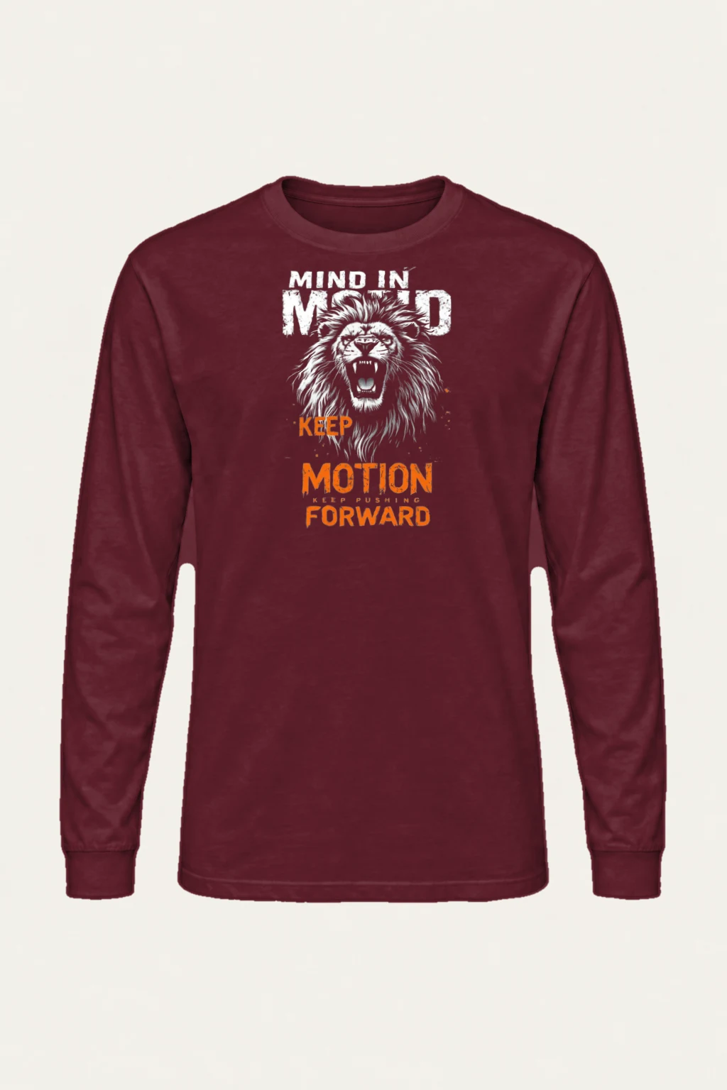 "Keep Pushing Forward" Unisex Longsleeve T-shirt | Gildan 2400