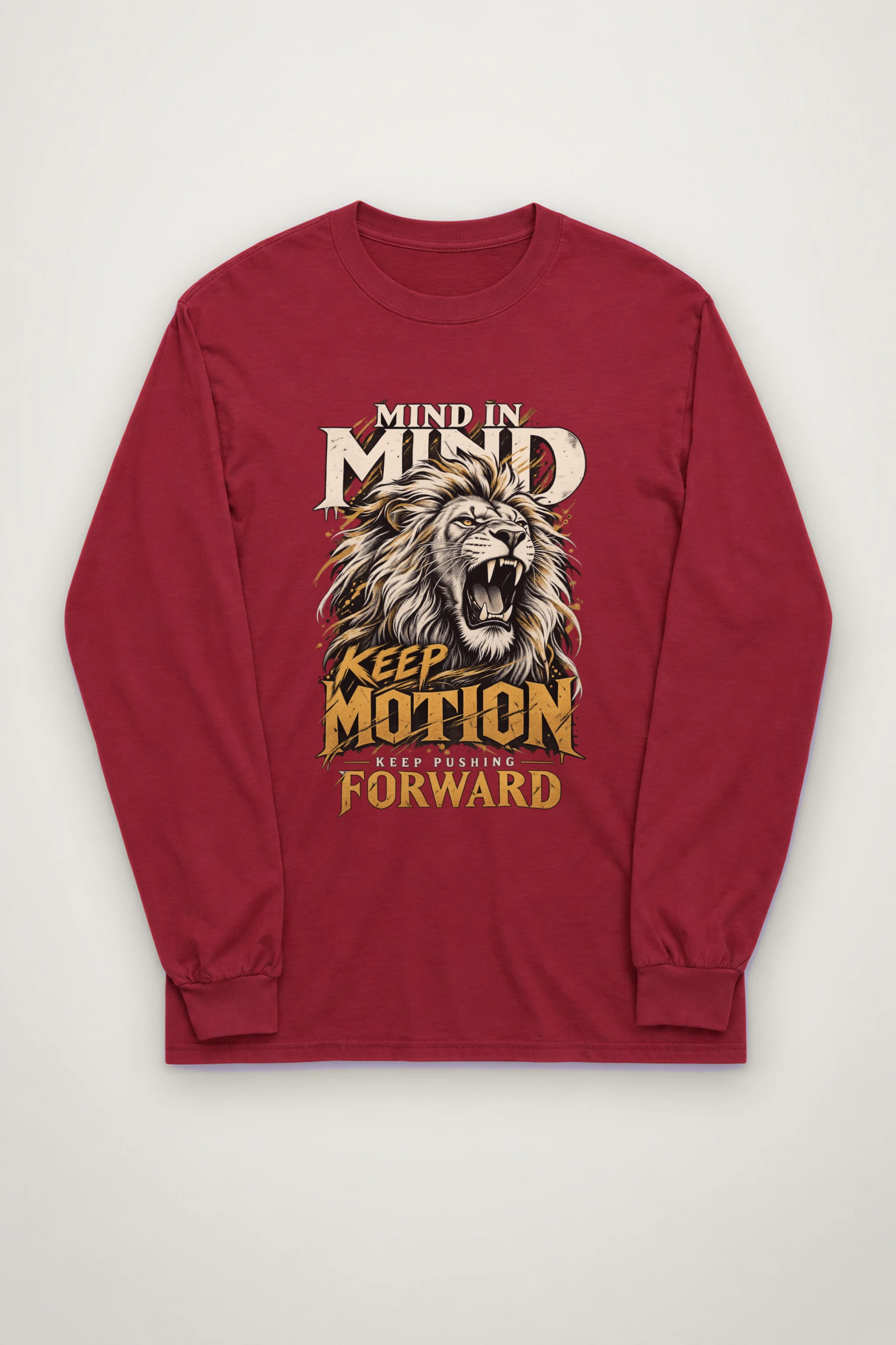 "Keep Pushing Forward" Unisex Longsleeve T-shirt