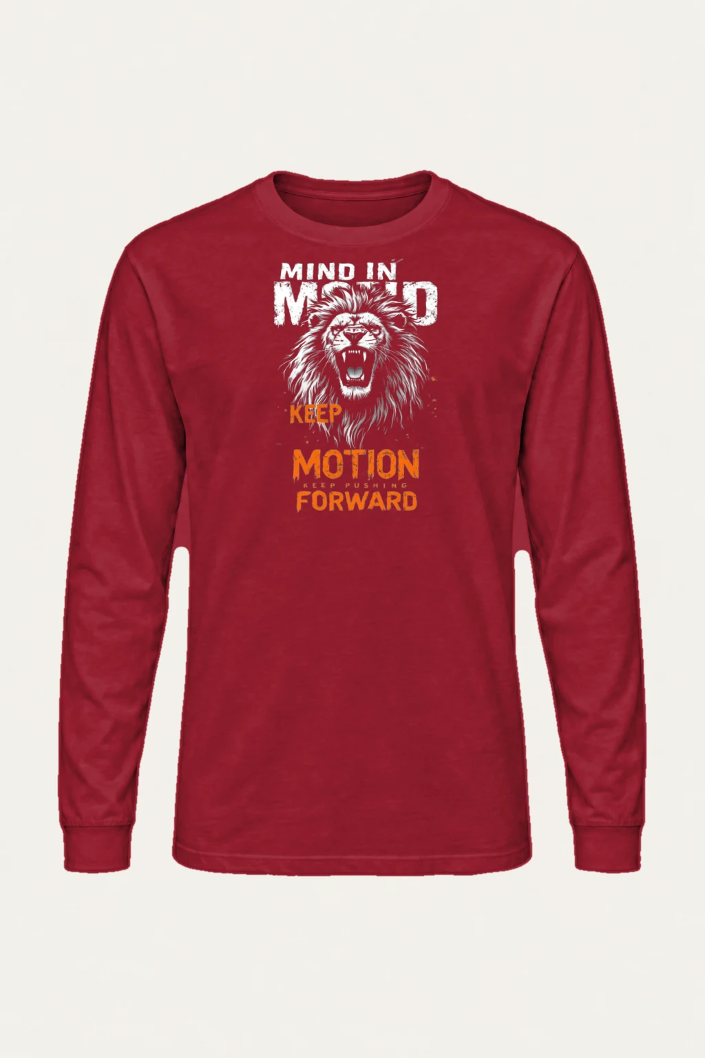 "Keep Pushing Forward" Unisex Longsleeve T-shirt | Gildan 2400
