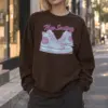 "Keep Smiling" Heavy Blend Unisex Crewneck Sweatshirt | Gildan 18000