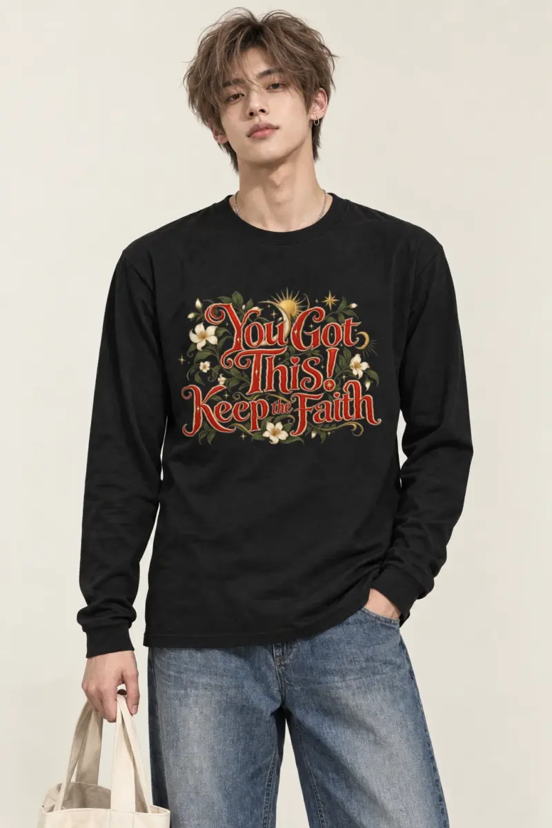 "Keep The Faith" Unisex Longsleeve T-shirt
