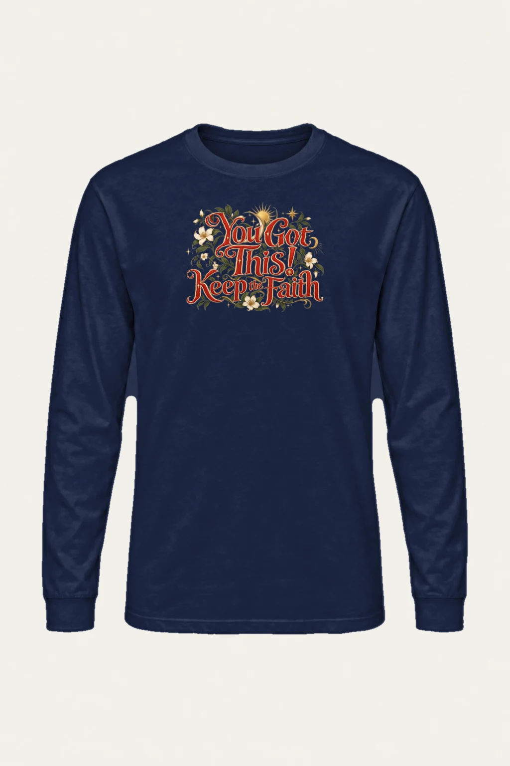 "Keep The Faith" Unisex Longsleeve T-shirt | Gildan 2400
