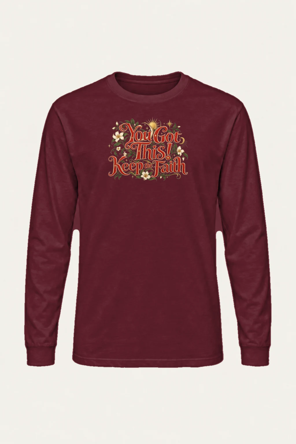 "Keep The Faith" Unisex Longsleeve T-shirt | Gildan 2400