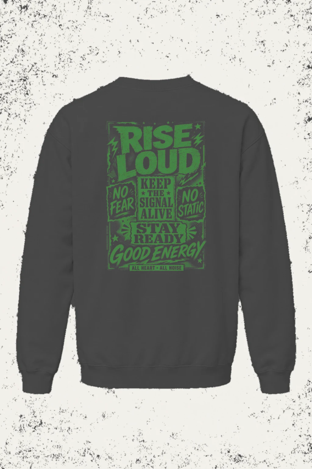 "Keep The Signal Alive" Heavy Blend Unisex Crewneck Sweatshirt | Gildan 18000