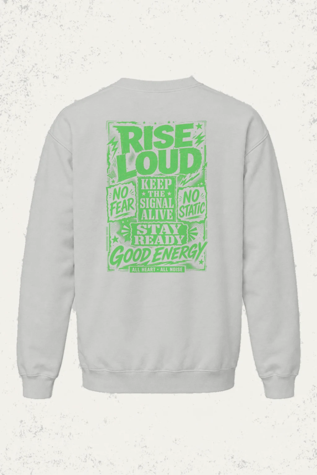 "Keep The Signal Alive" Heavy Blend Unisex Crewneck Sweatshirt | Gildan 18000