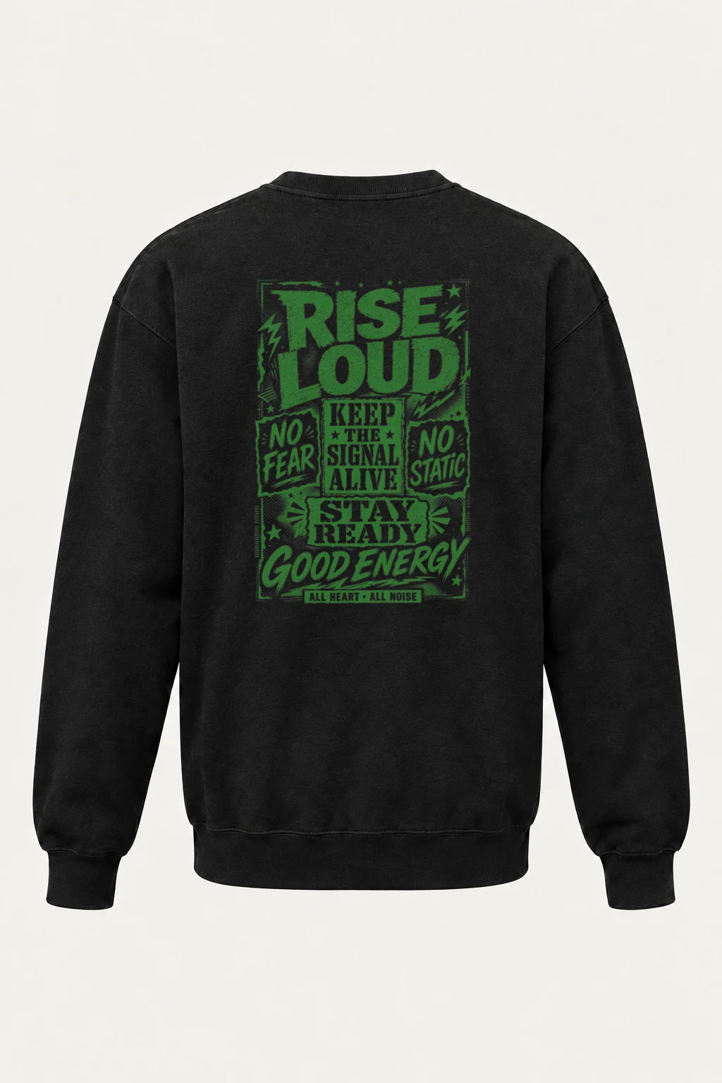 "Keep The Signal Alive" Heavy Blend Unisex Crewneck Sweatshirt | Gildan 18000