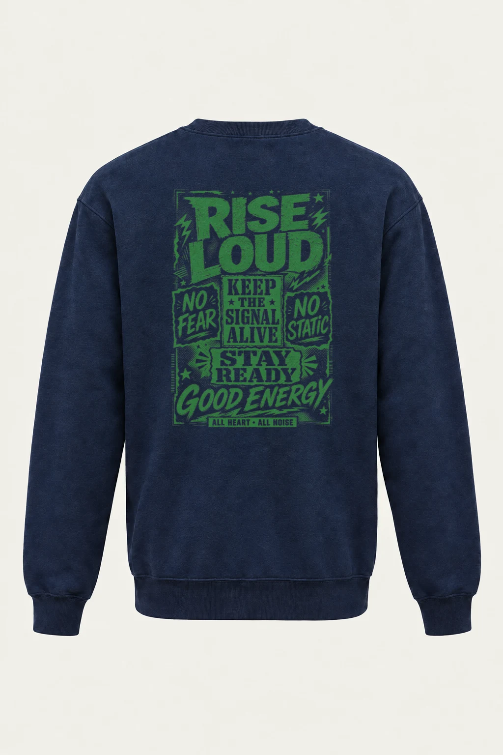 "Keep The Signal Alive" Heavy Blend Unisex Crewneck Sweatshirt | Gildan 18000